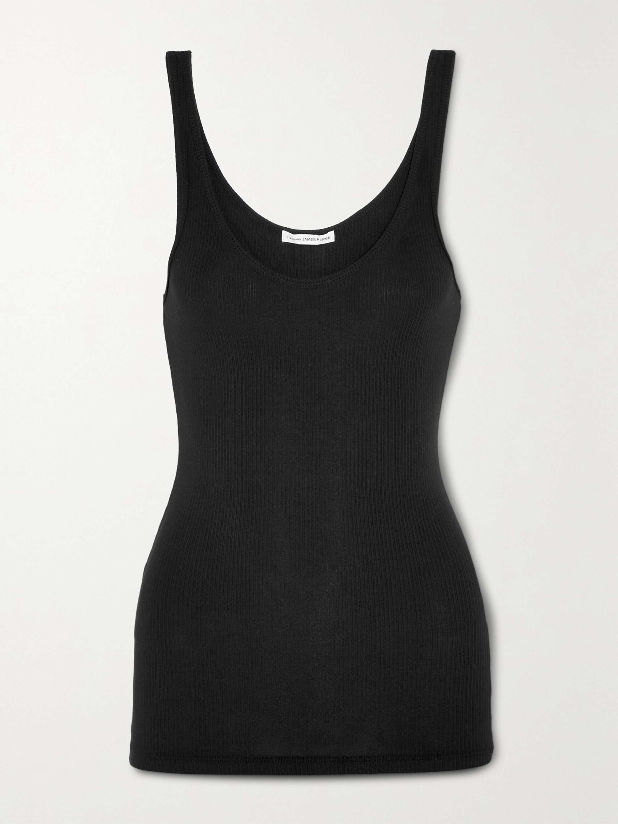 The Daily ribbed stretch-cotton tank