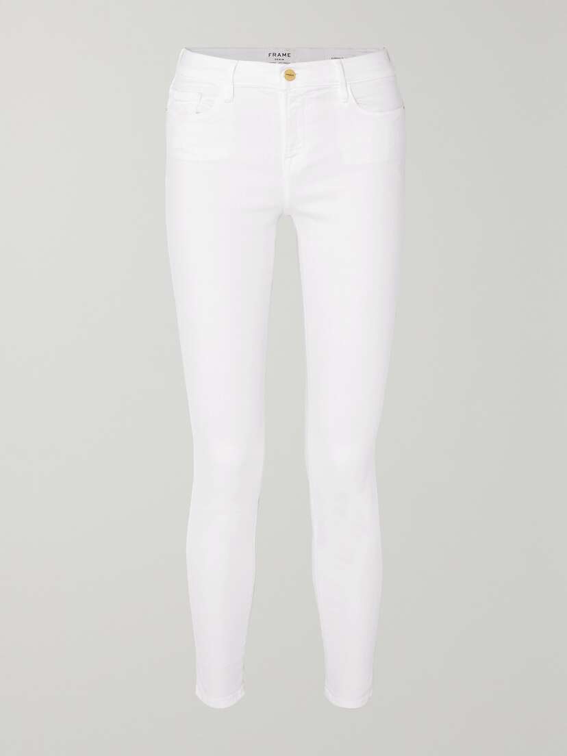 Frame Le Color Mid-rise Skinny Jeans