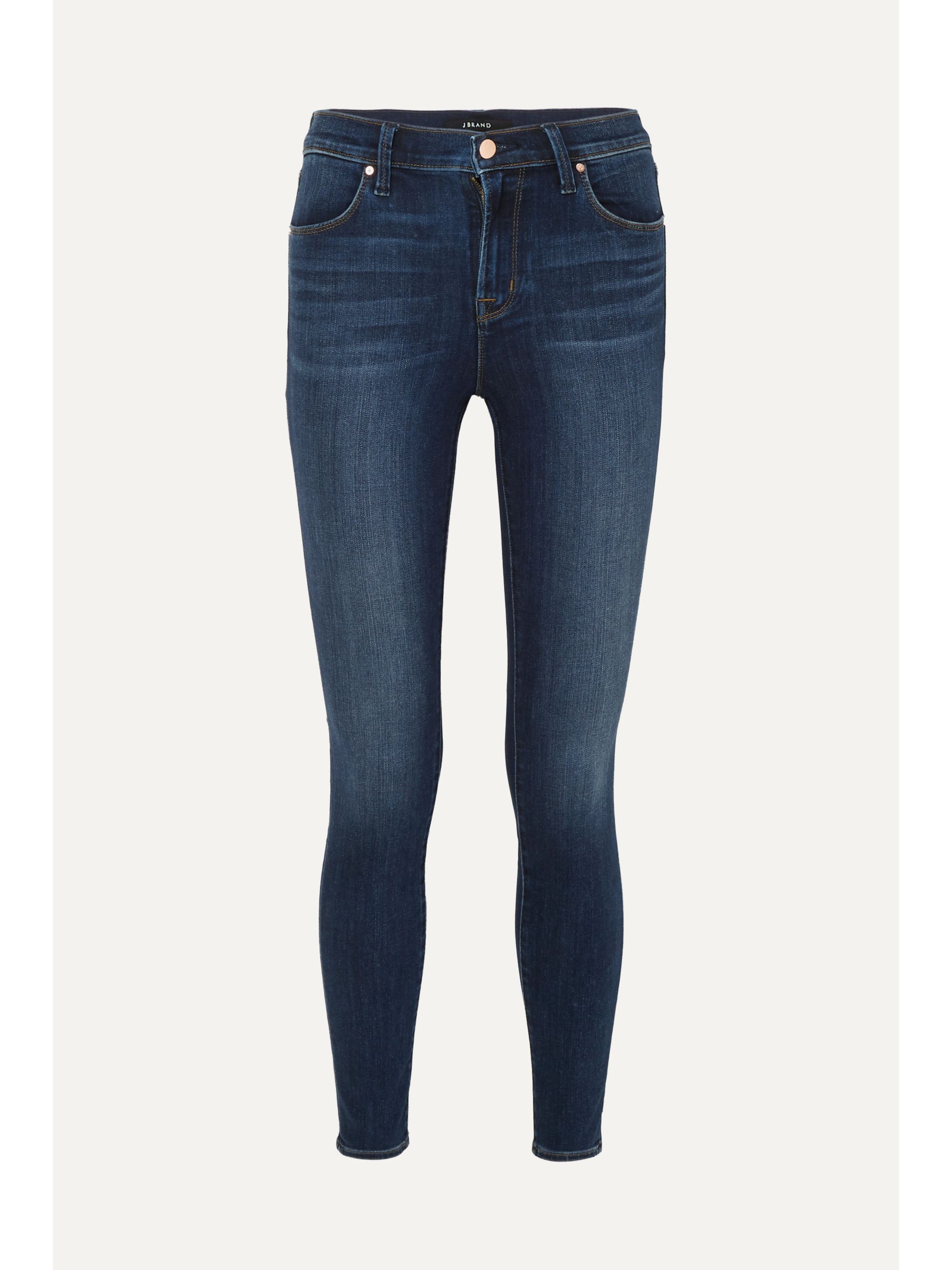 Blue Maria High Rise Skinny Jeans J Brand Net A Porter
