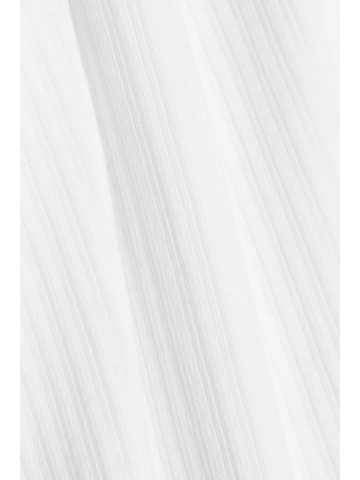 James Perse The Daily Ribbed Stretch-cotton Tank In White