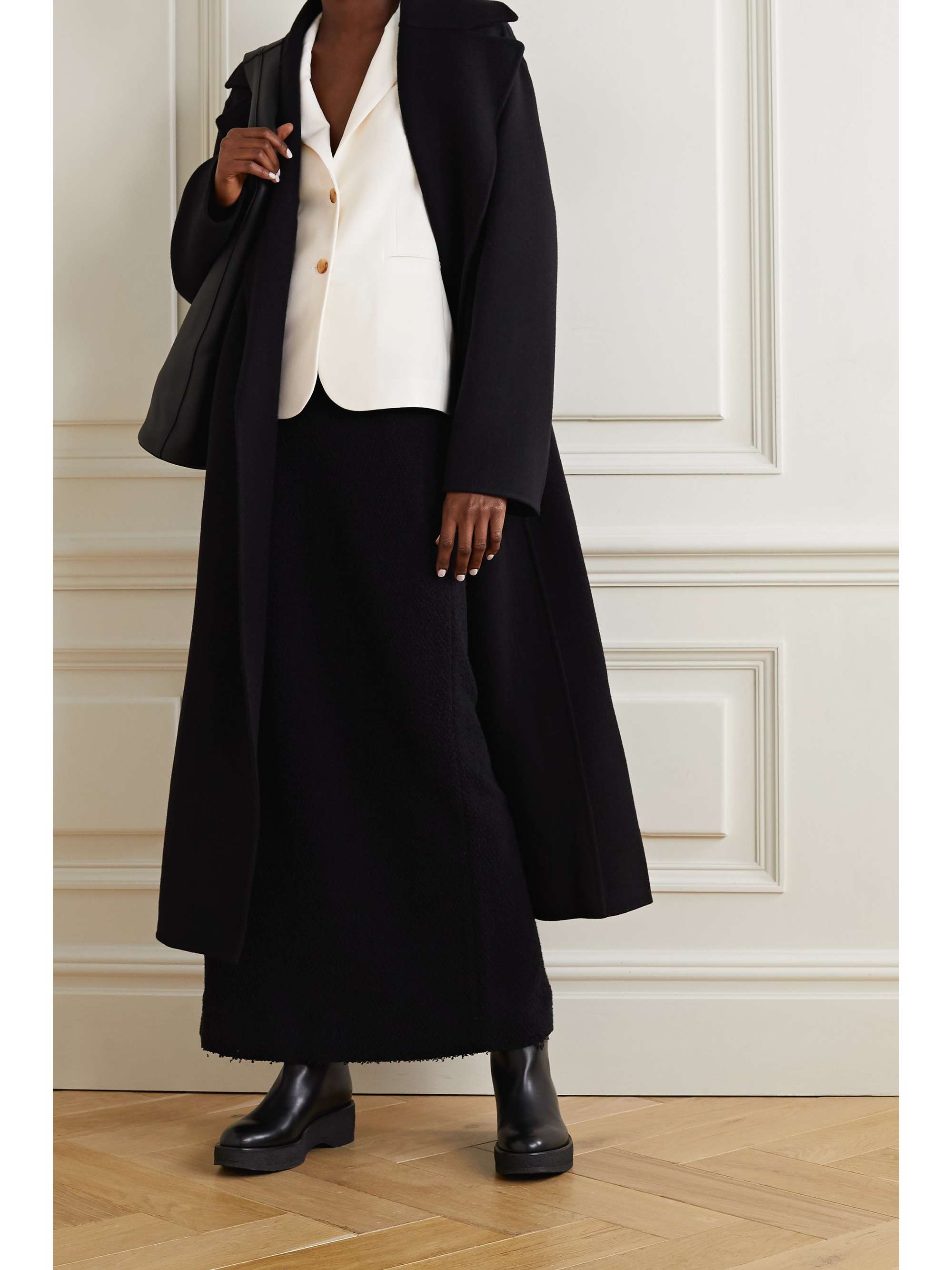 THE ROW Schoolboy stretch wool-blend crepe blazer