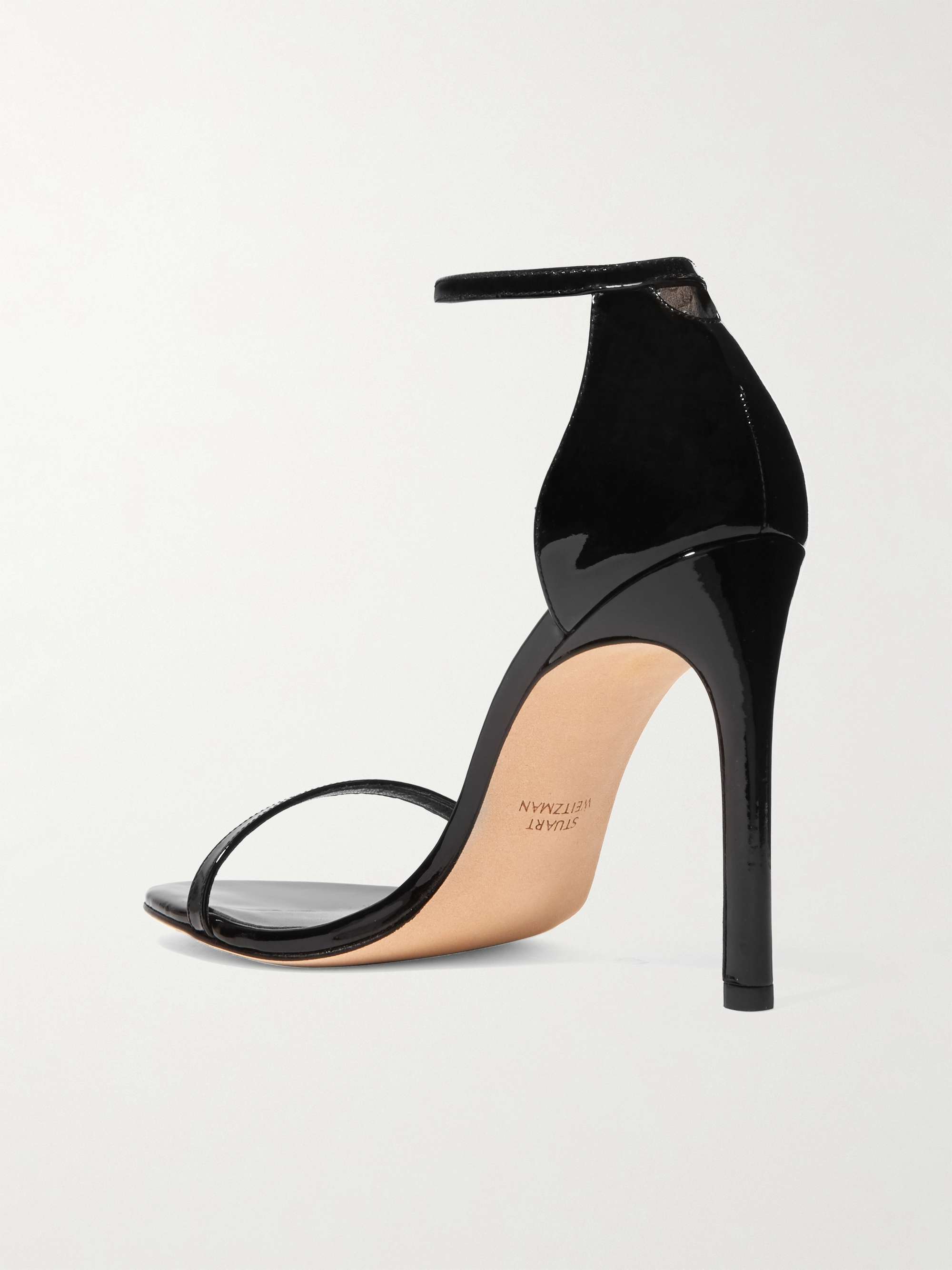 STUART WEITZMAN NudistSong patent-leather sandals