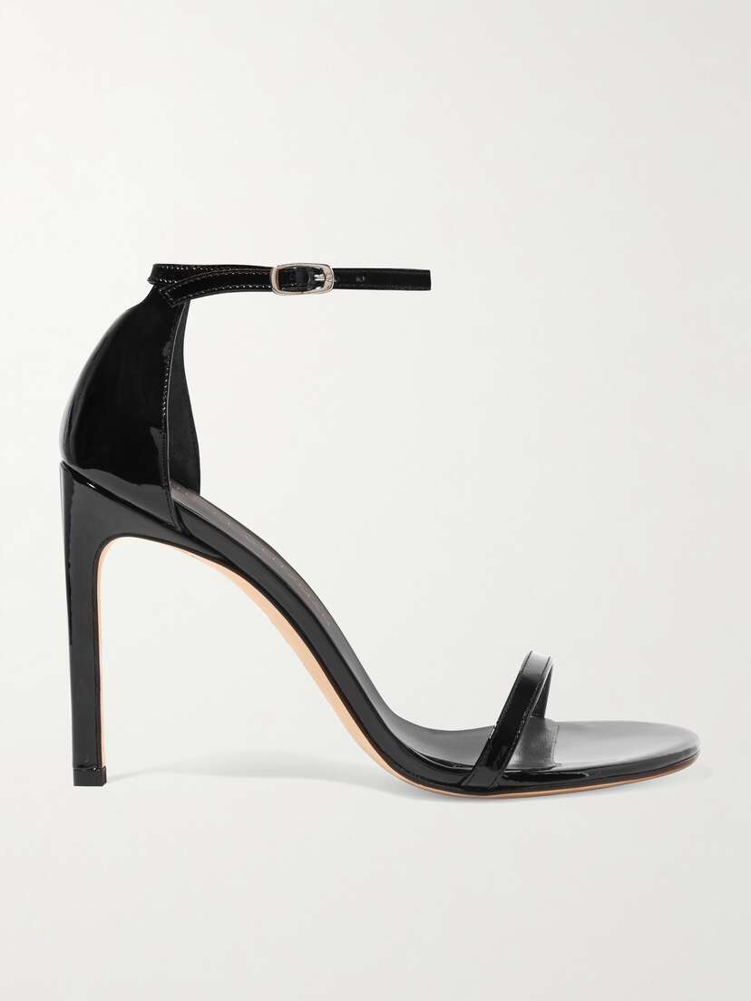 Stuart Weitzman Nudistsong Patent-leather Sandals