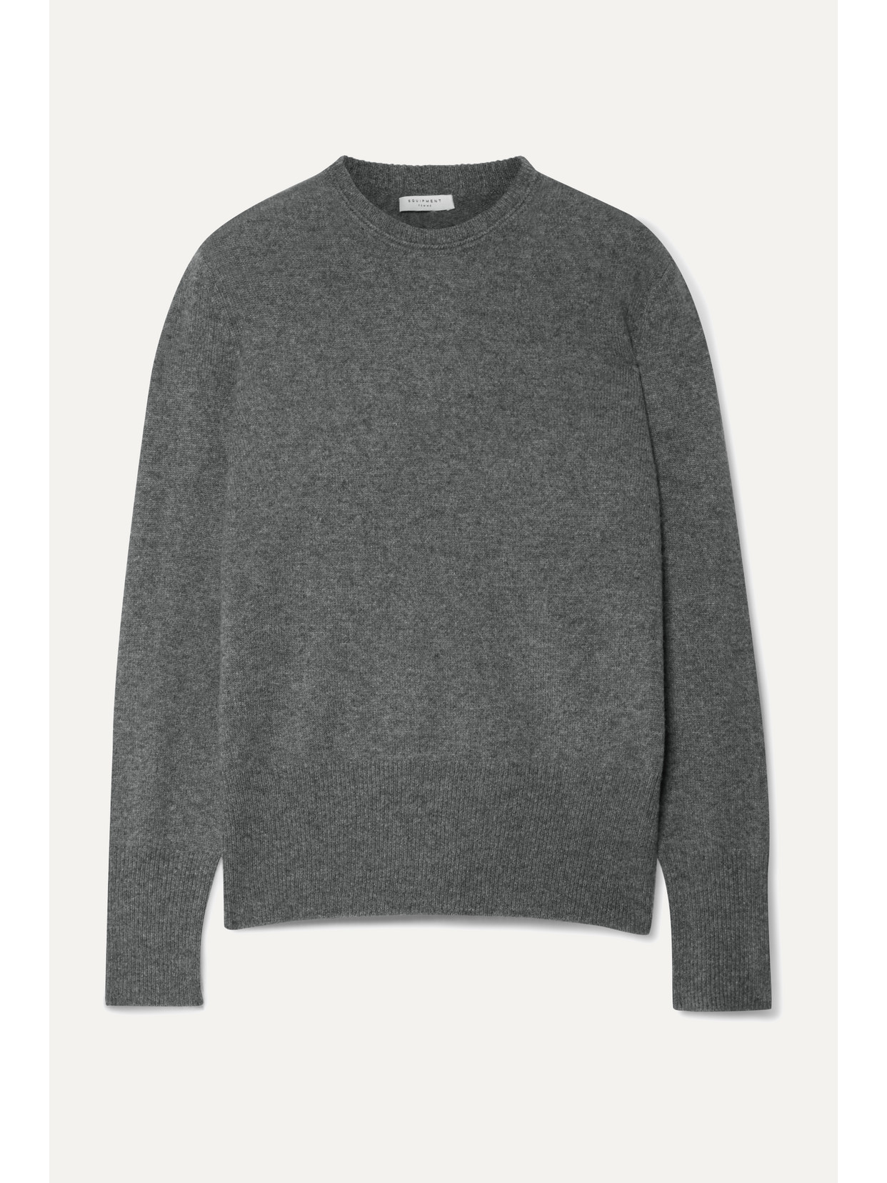 Shop Equipment Sanni Cashmere Sweater In Dark Gray