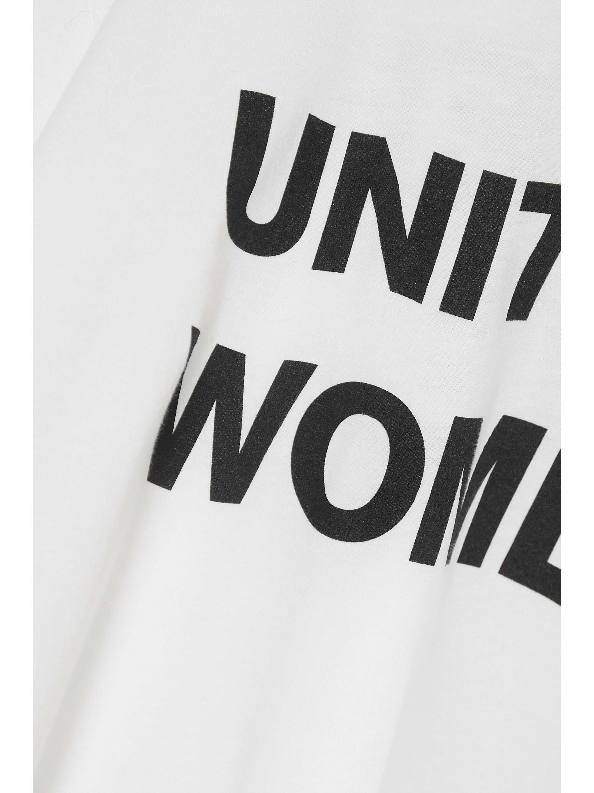 JENNIFER FISHER Printed organic cotton-jersey T-shirt