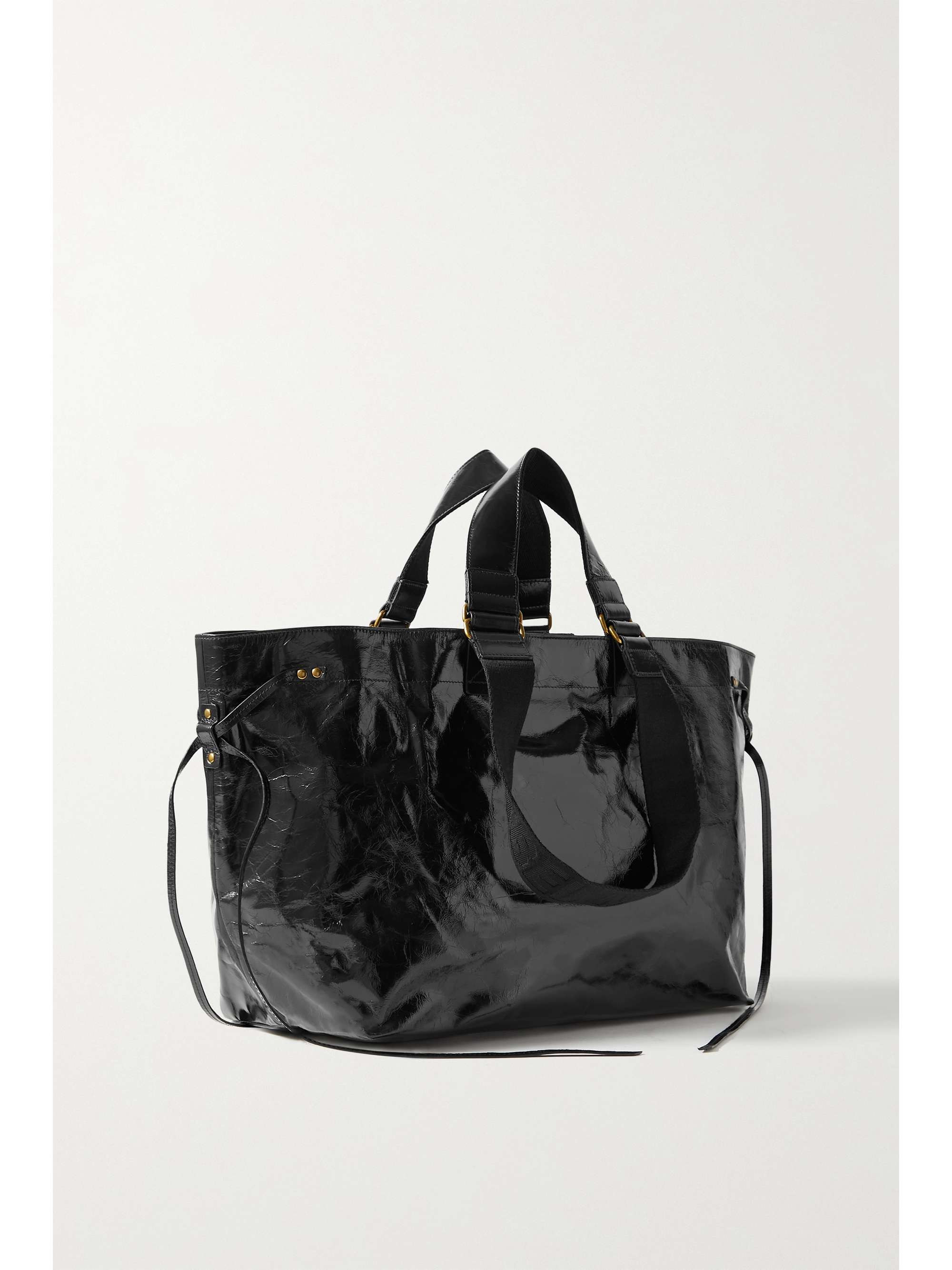 ISABEL MARANT Wardy crinkled-leather tote