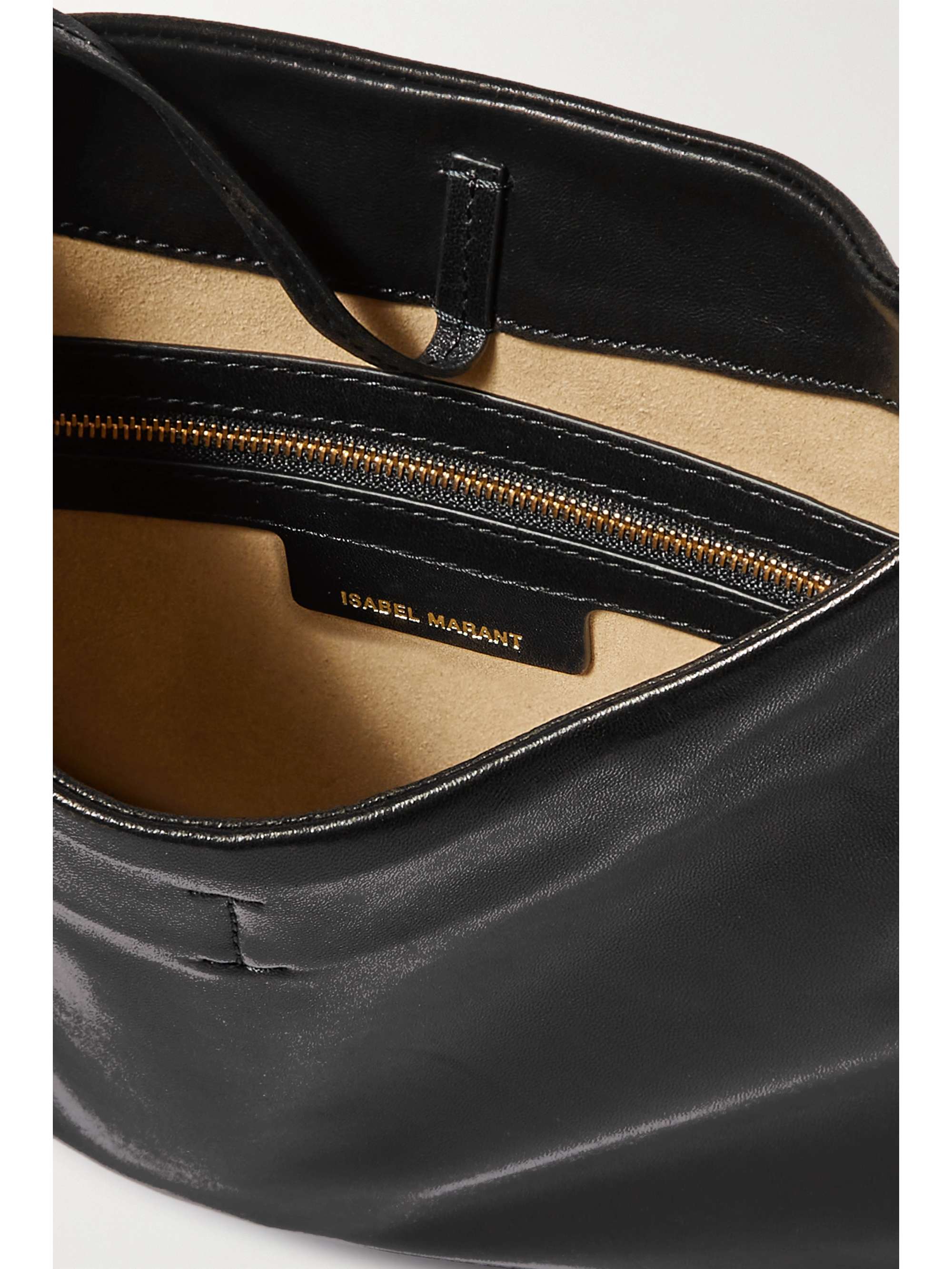 ISABEL MARANT Moskan leather shoulder bag NETAPORTER