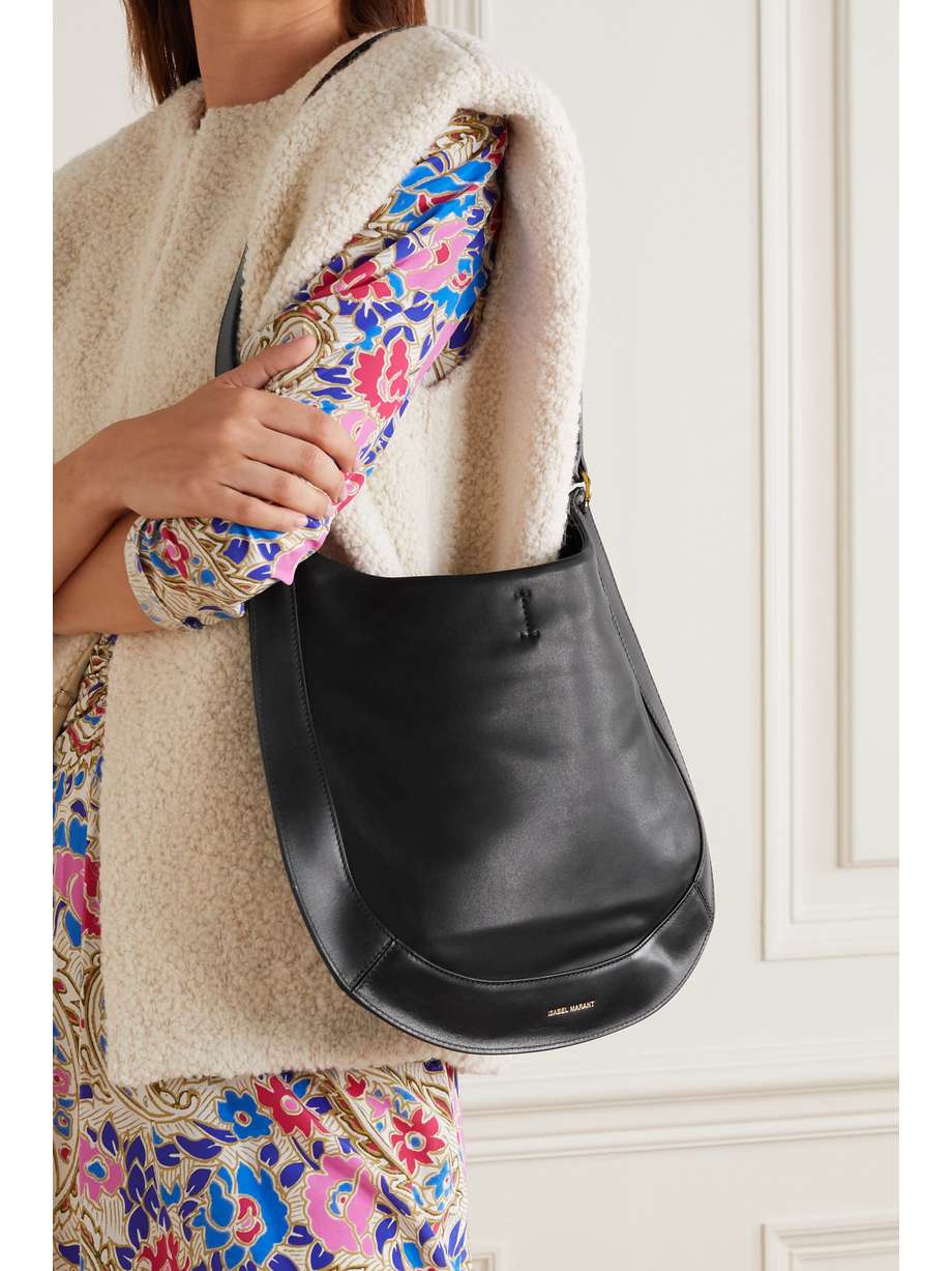 ISABEL MARANT Moskan leather shoulder bag NETAPORTER