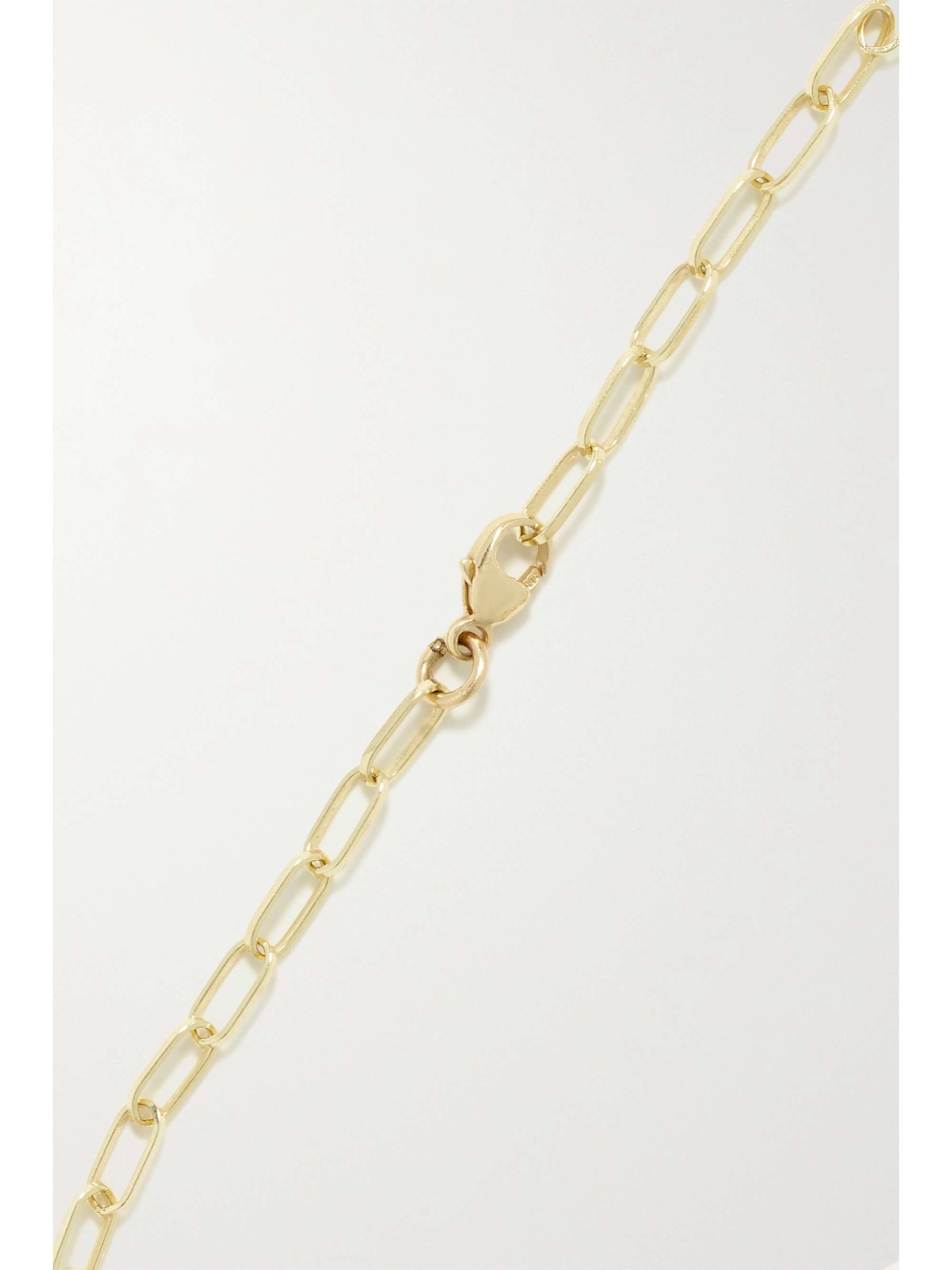 ANDREA FOHRMAN Mini Galaxy Armband aus 14 Karat Gold mit Dublette und Diamant