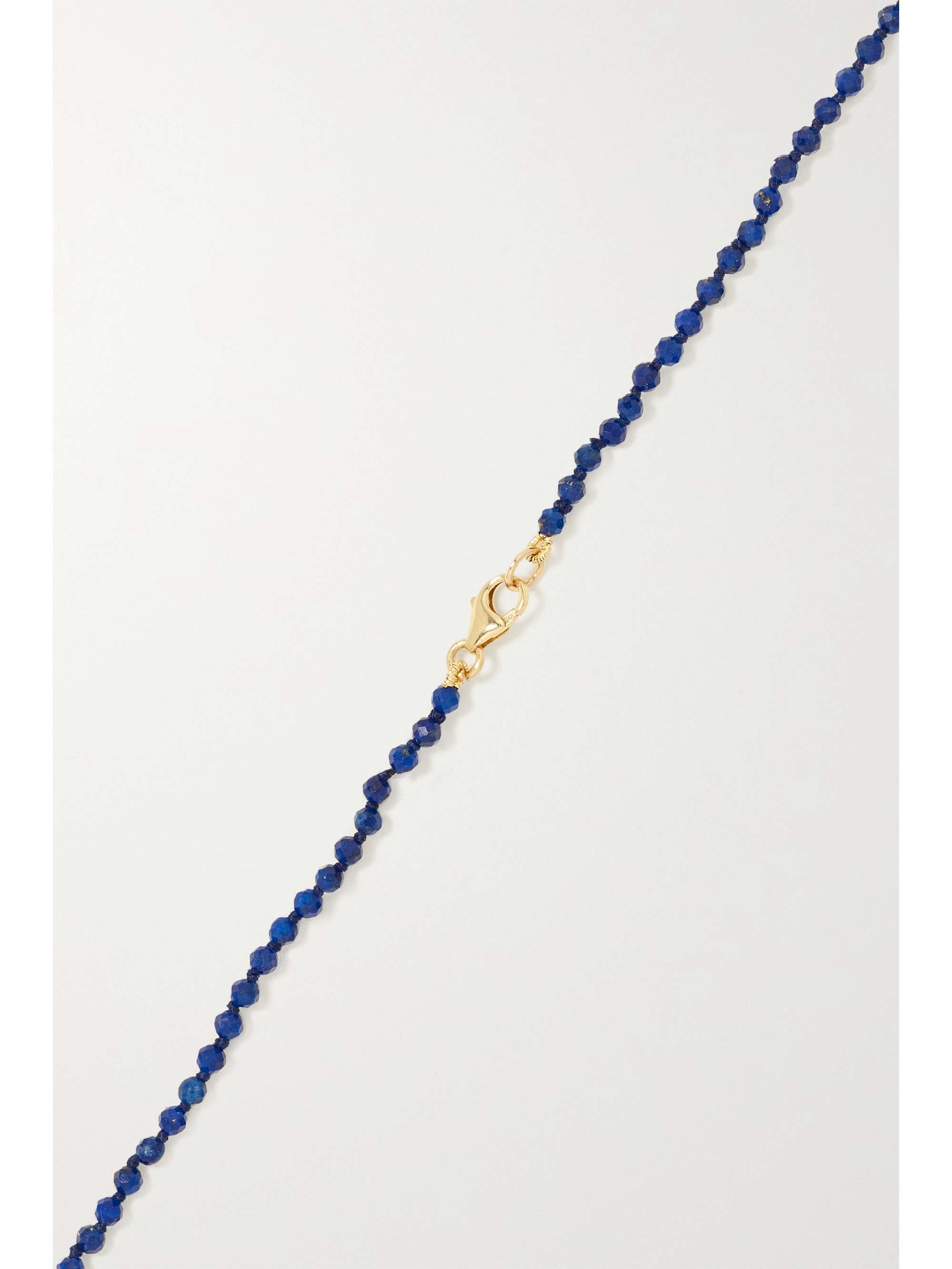 ANDREA FOHRMAN Mini Cosmo 14-karat gold multi-stone necklace