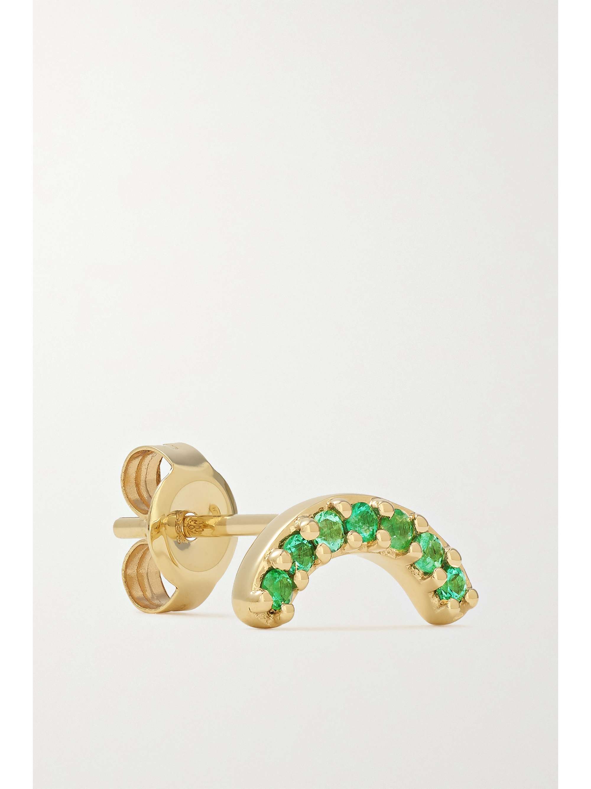 ANDREA FOHRMAN 14-karat gold sapphire earring