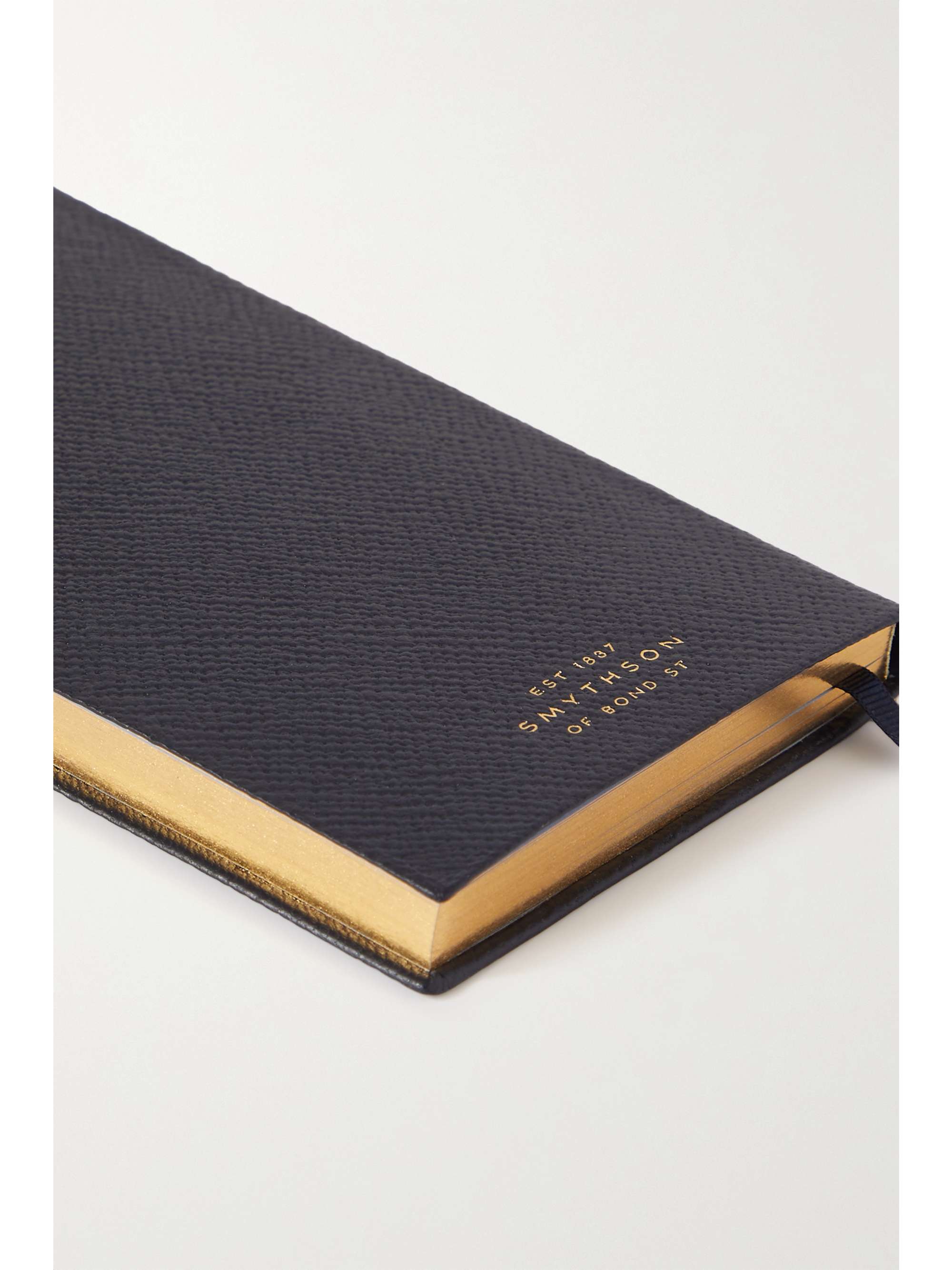 SMYTHSON Panama Travels and Experiences textured-leather notebook