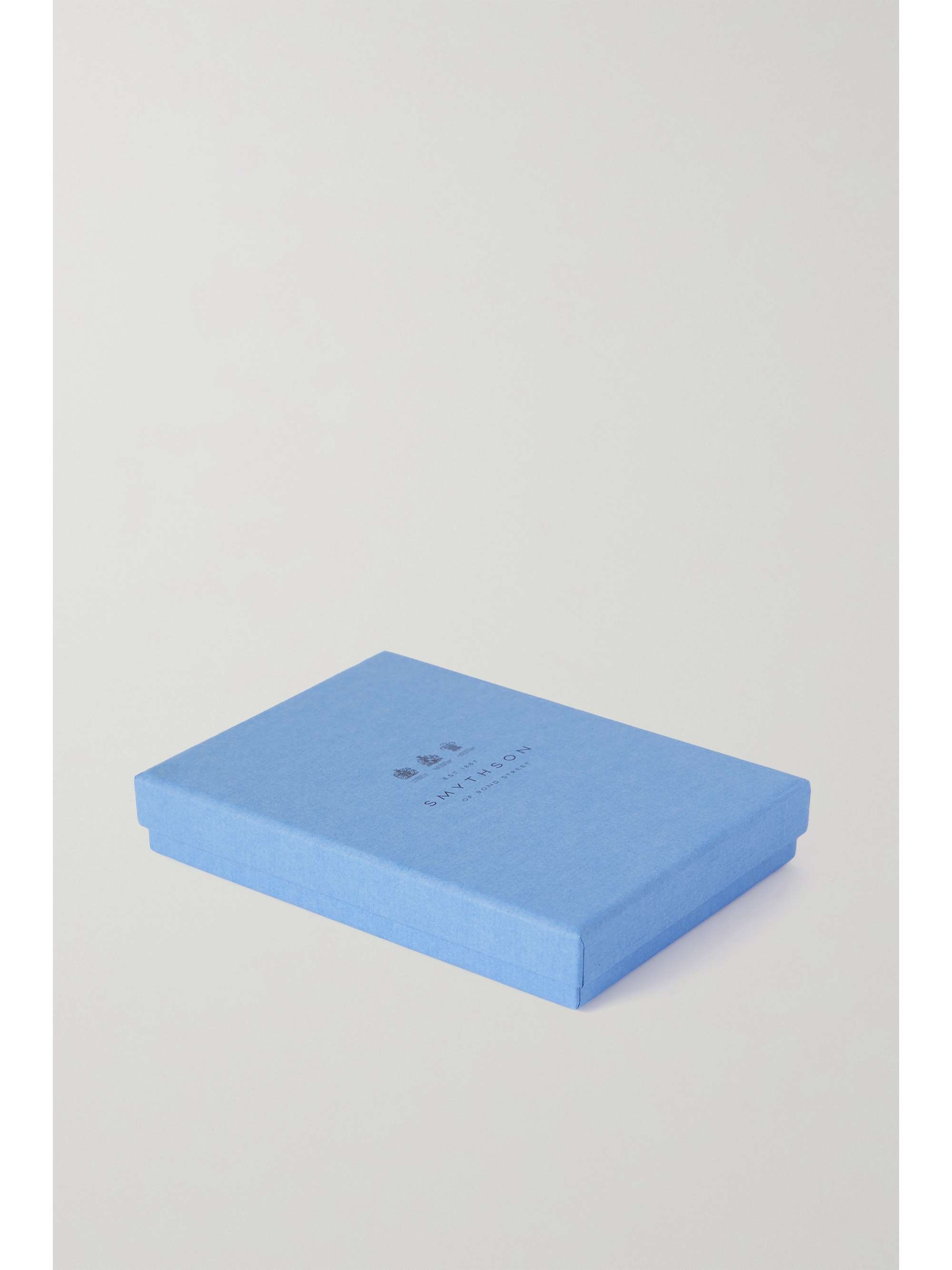 SMYTHSON Panama Travels and Experiences textured-leather notebook