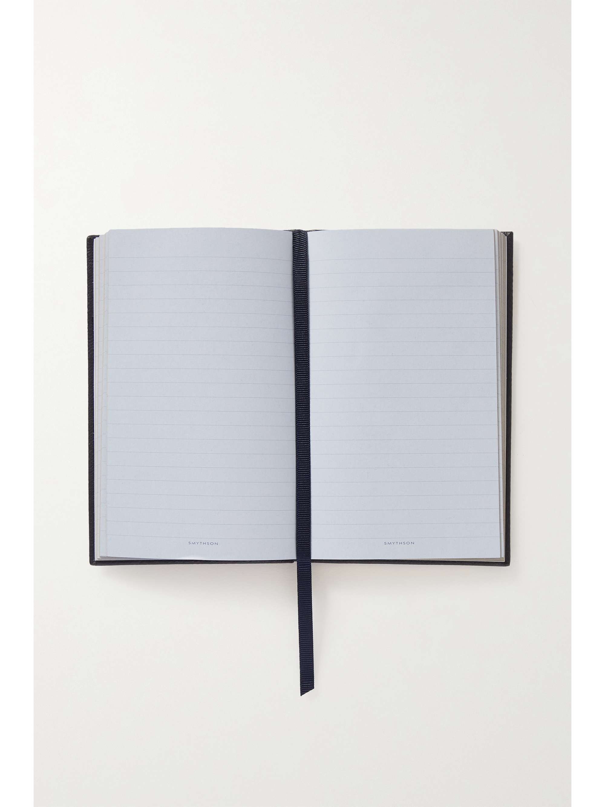 SMYTHSON Chelsea textured-leather notebook