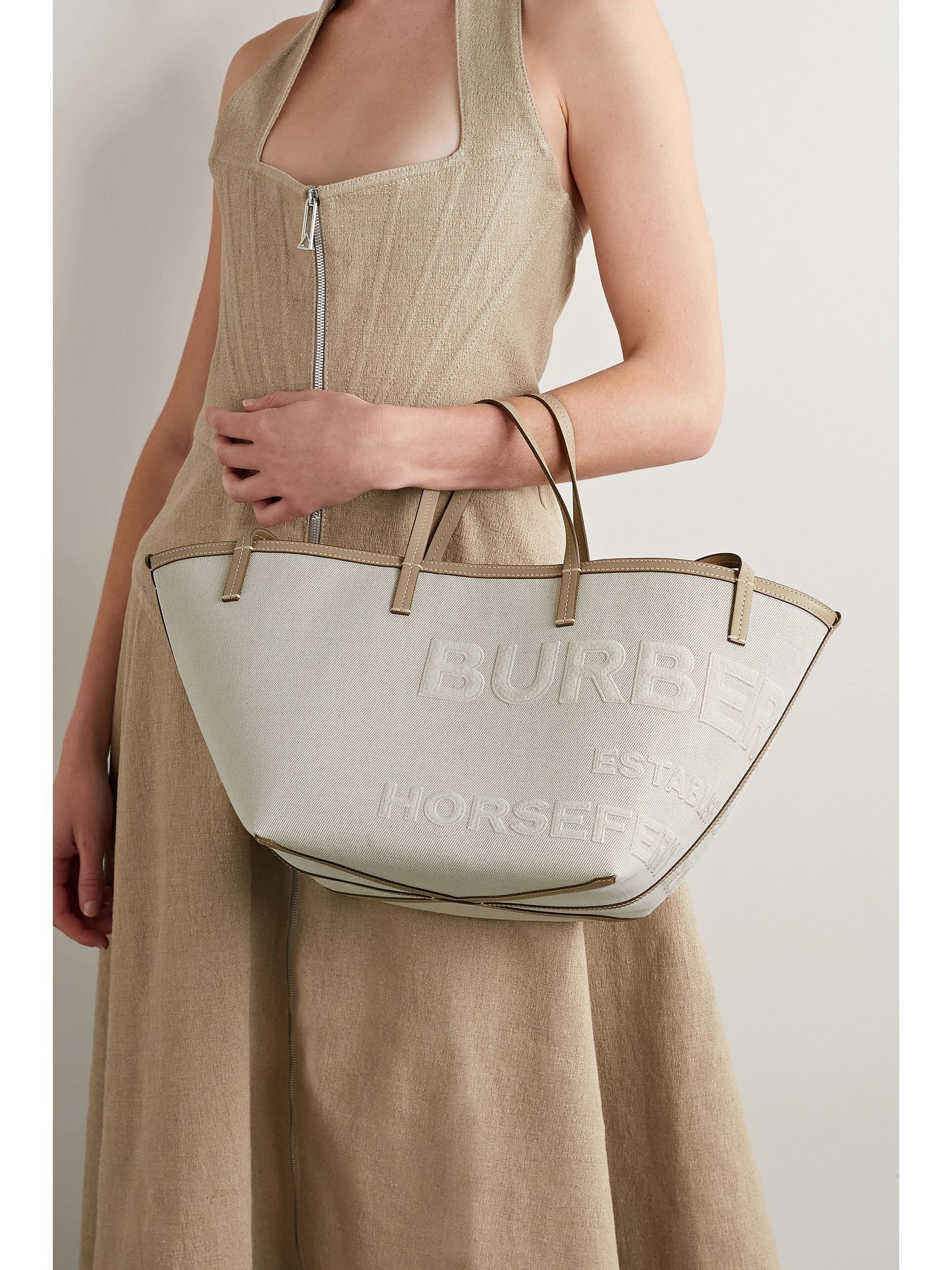 burberry canvas tote