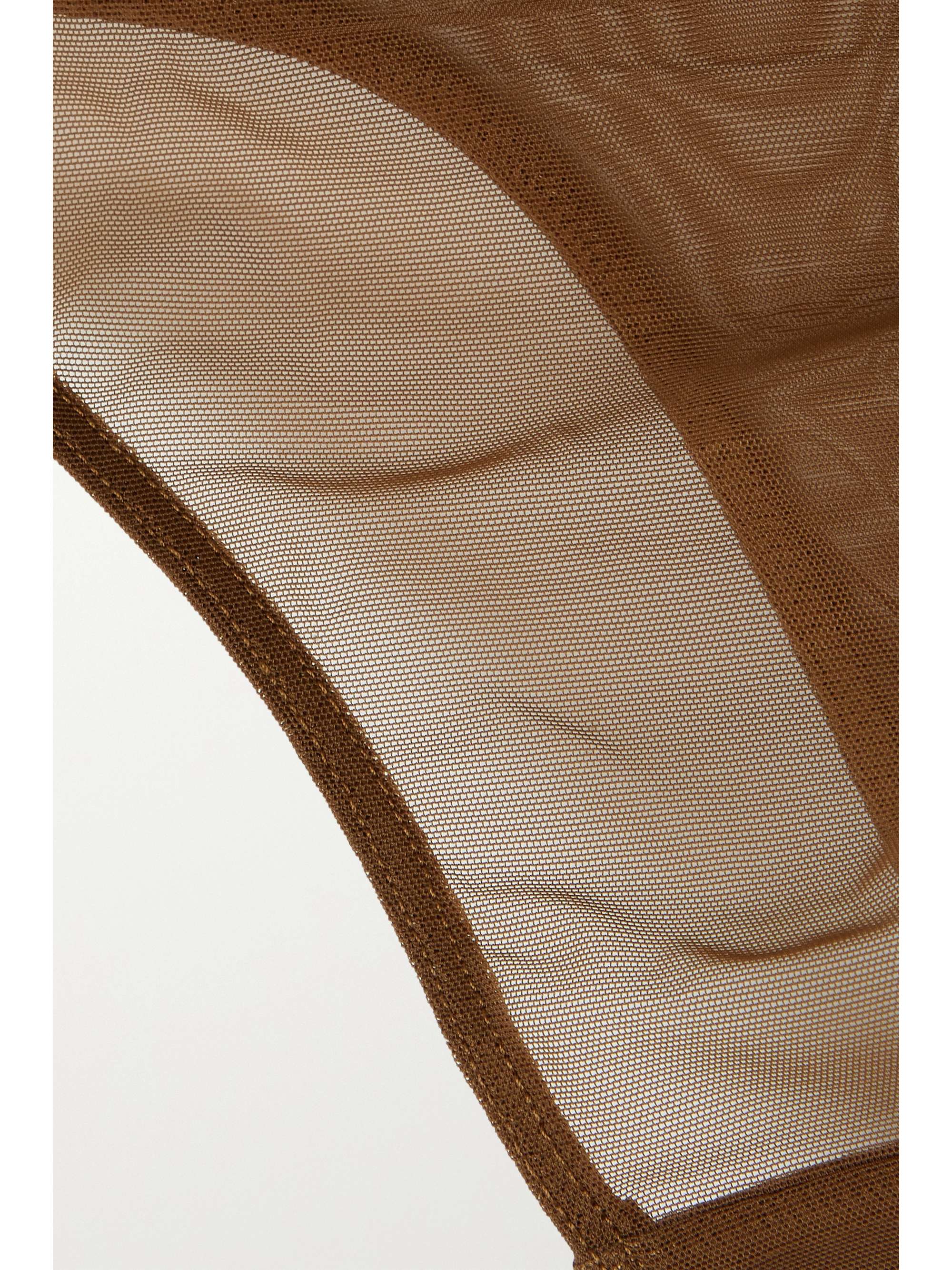 NUBIAN SKIN Perfect stretch-tulle thong