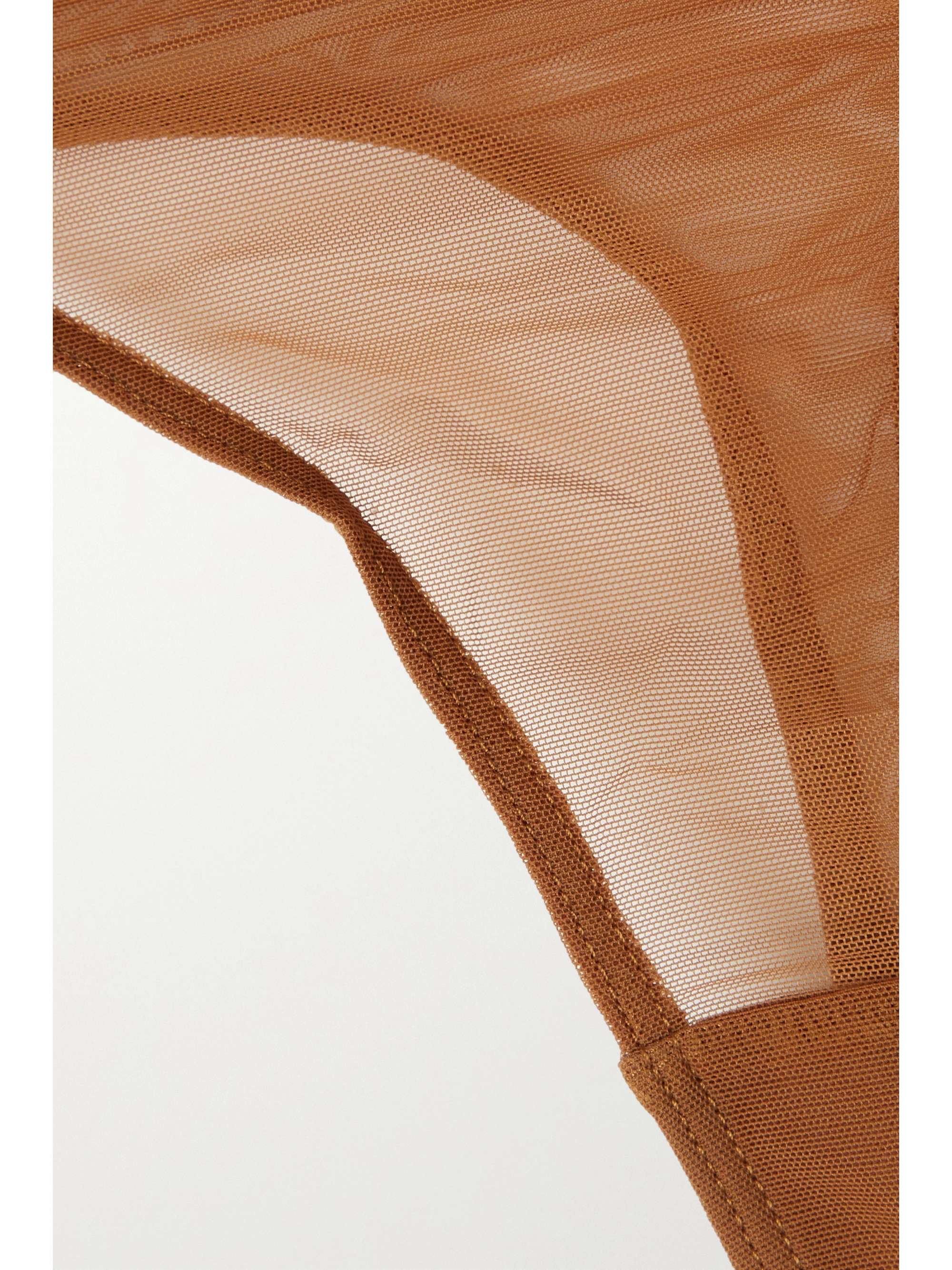 NUBIAN SKIN Perfect stretch-tulle thong