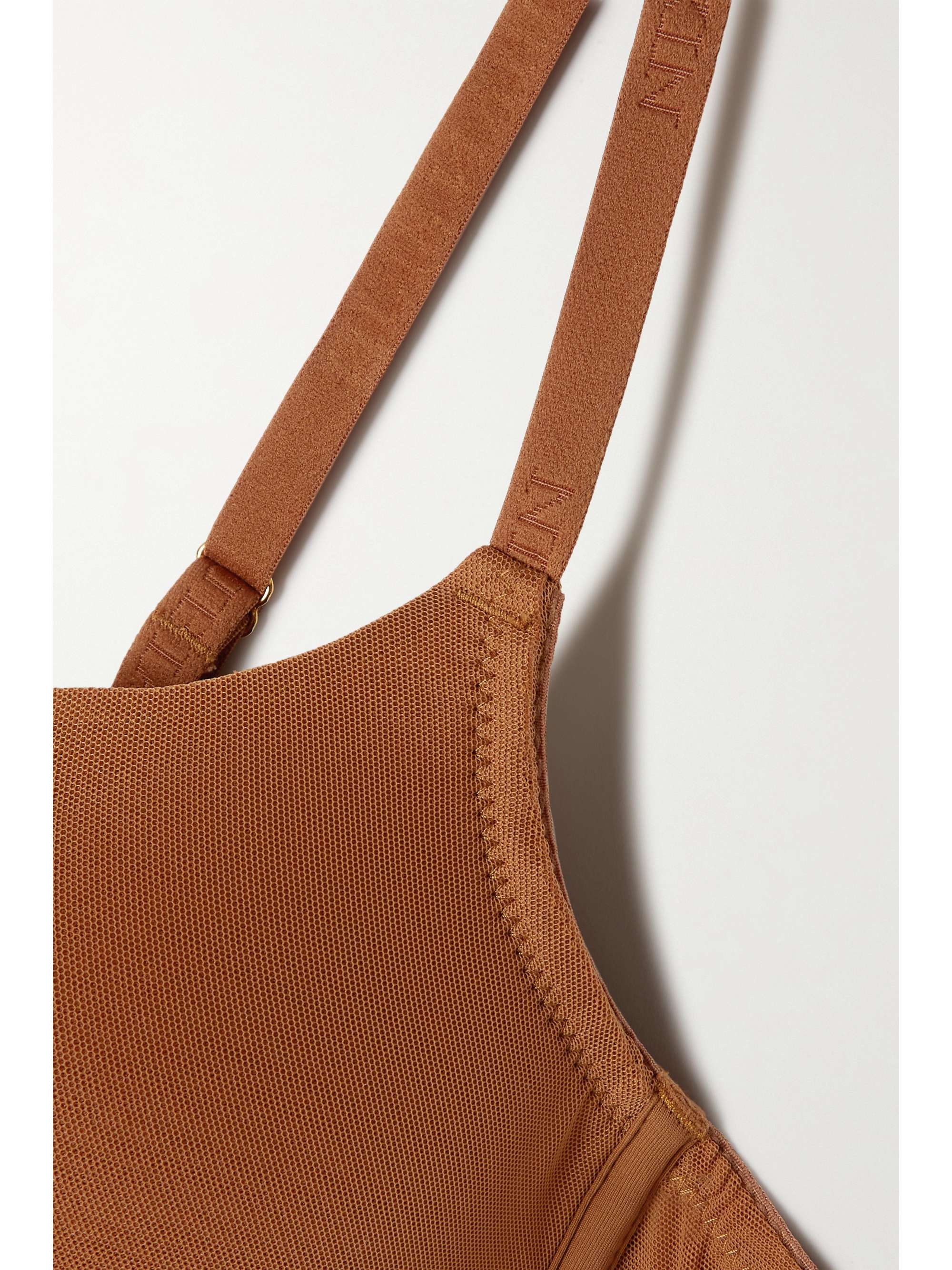 NUBIAN SKIN Naked stretch-tulle underwired T-shirt bra