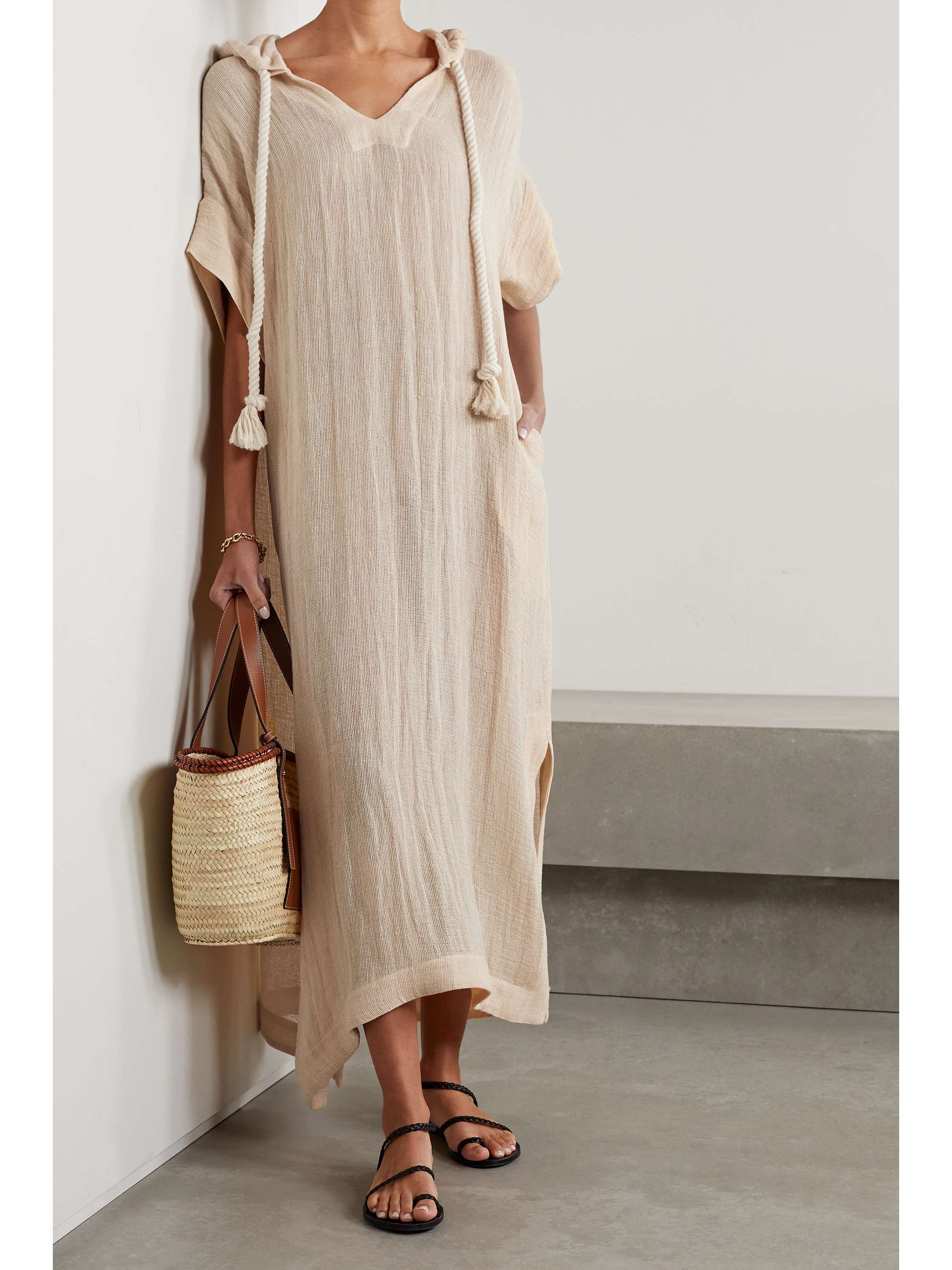 gauze caftan