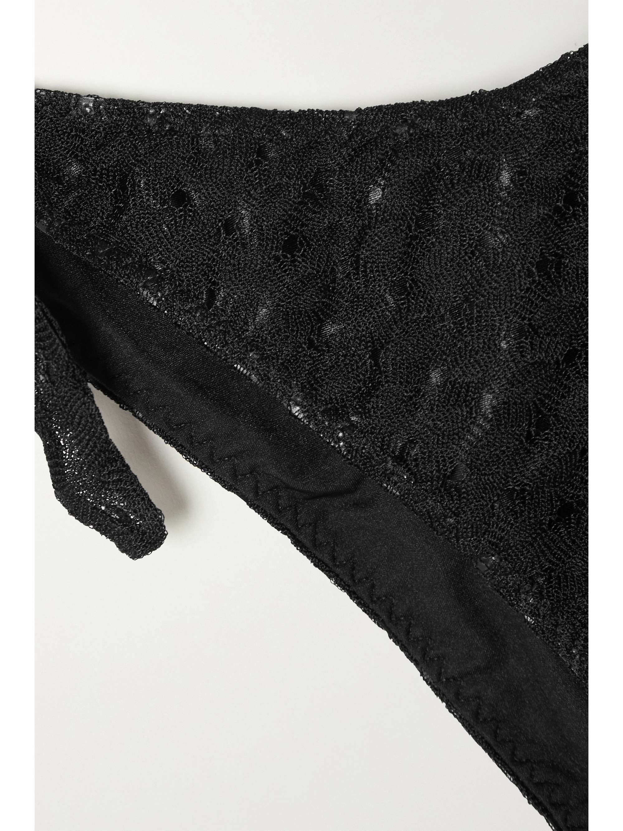 MISSONI Mare crochet-knit bandeau bikini