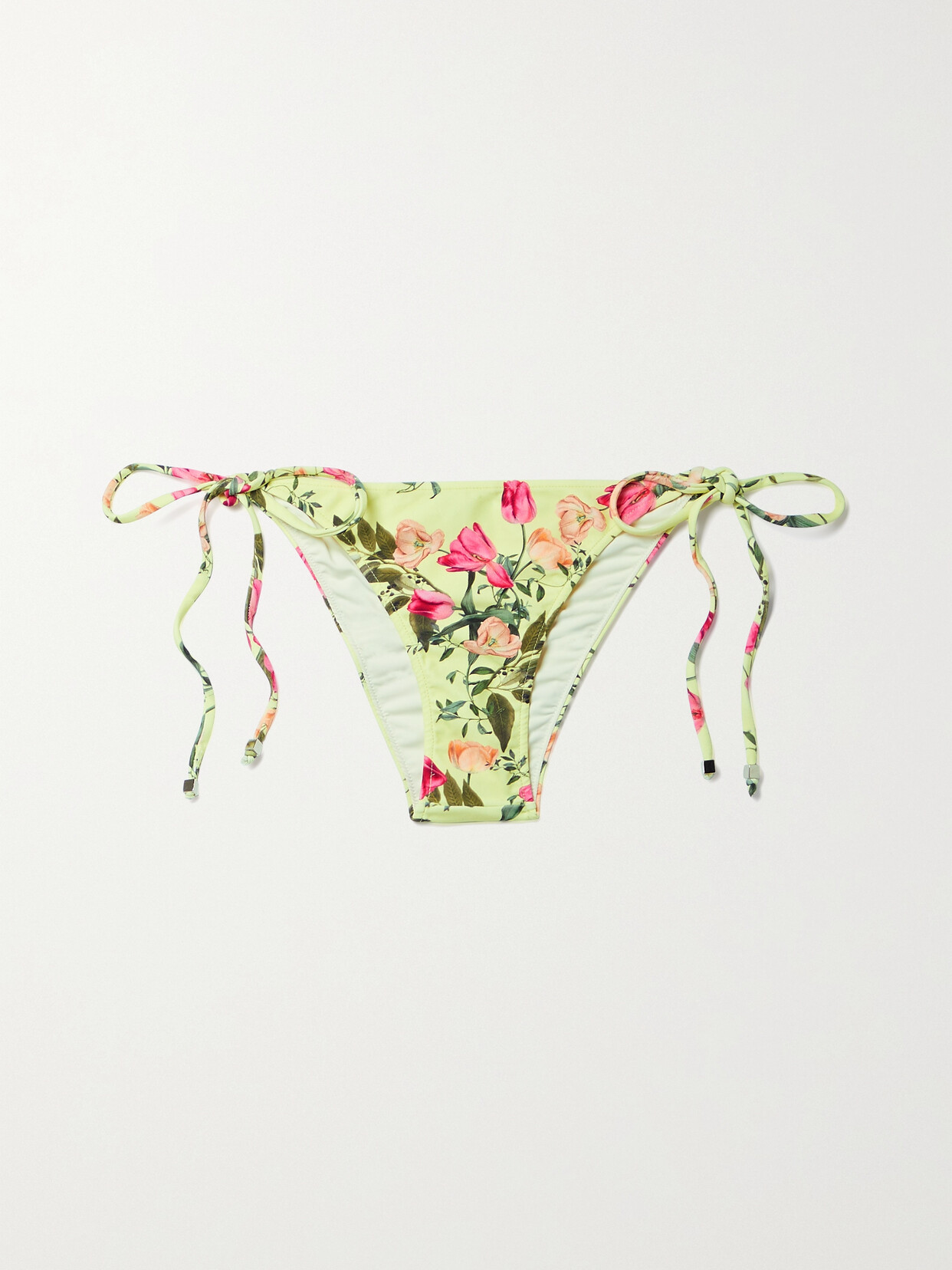 PatBO Tula Floral-print Bikini Briefs
