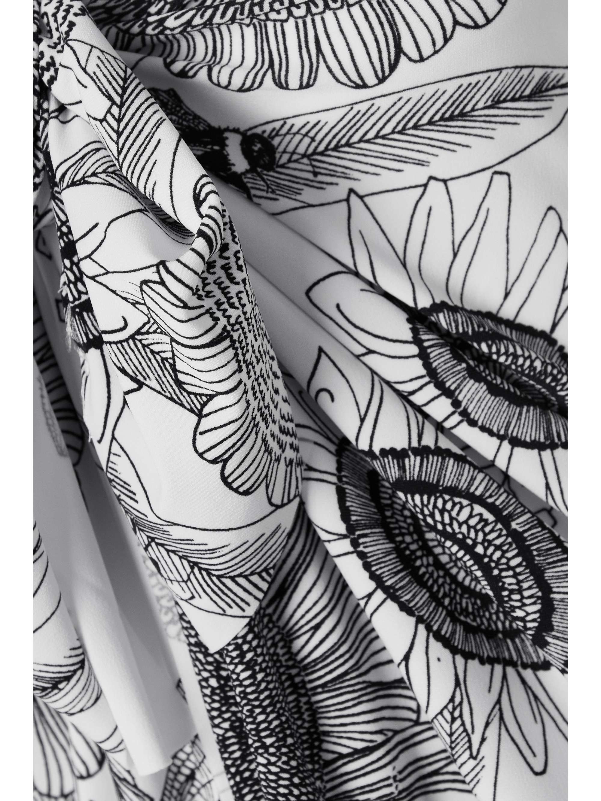 NORMA KAMALI Ernie printed stretch-jersey pareo
