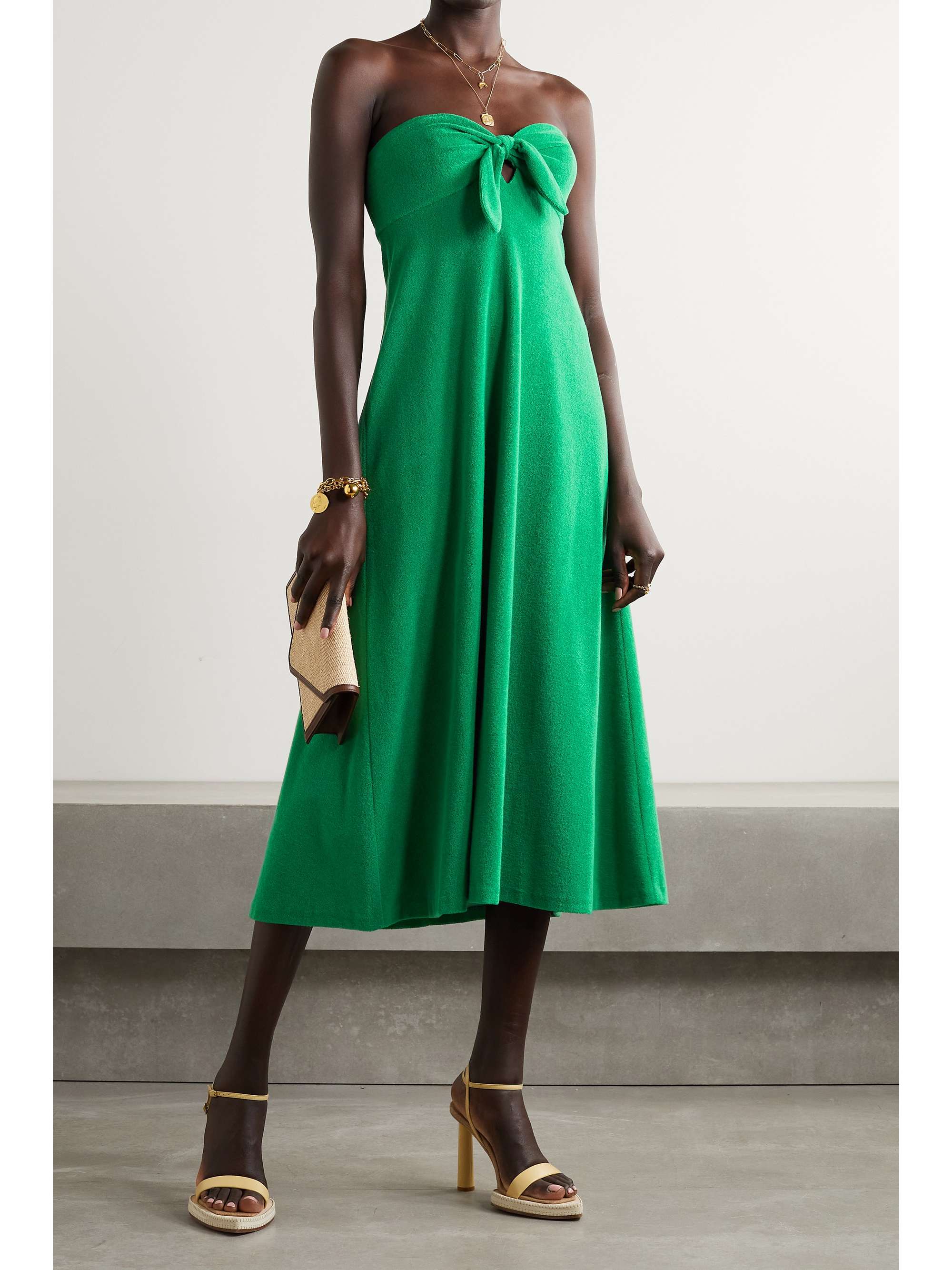 zimmermann strapless dress