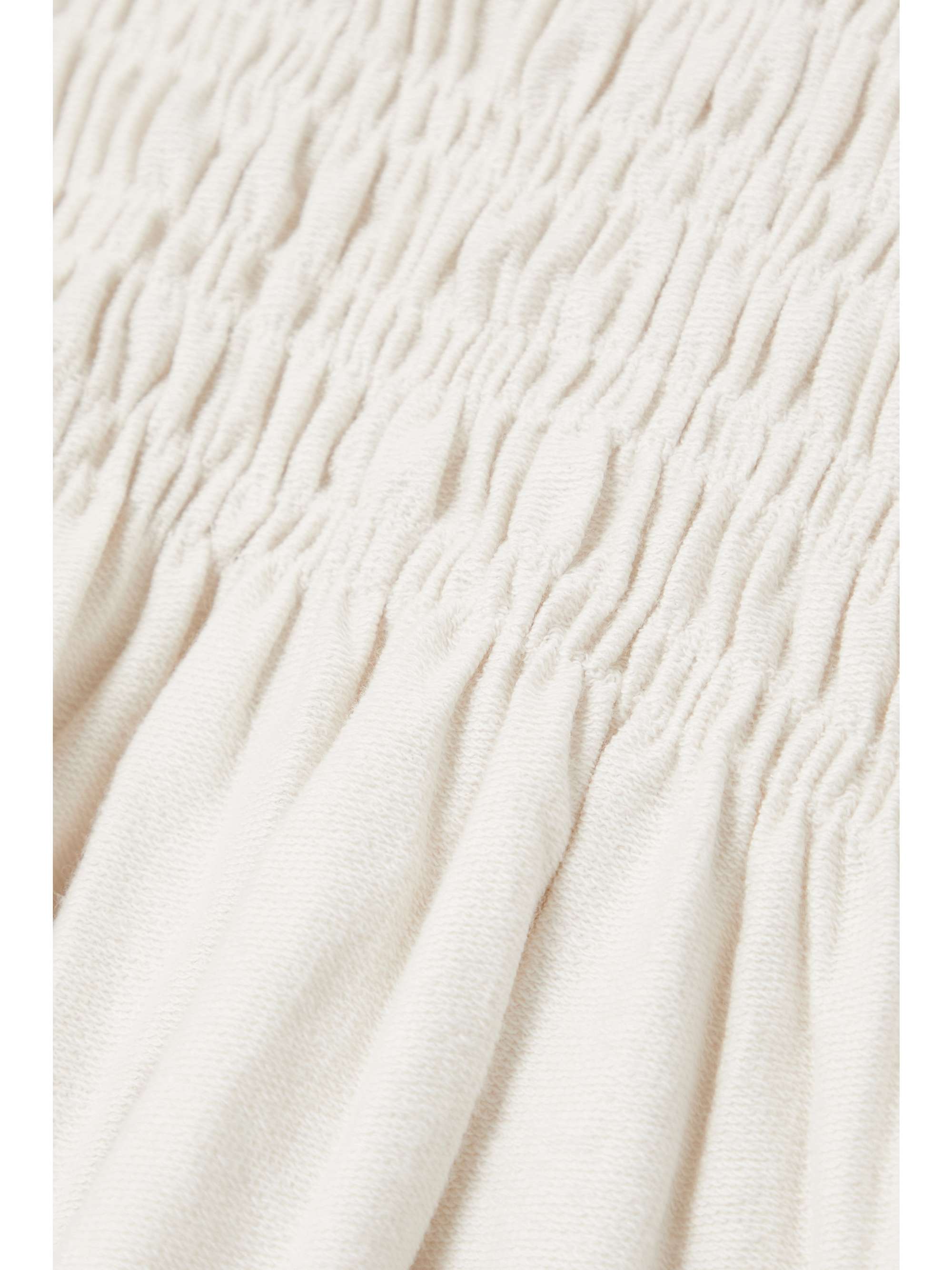 FAITHFULL THE BRAND + NET SUSTAIN Camden smocked cotton-terry midi dress