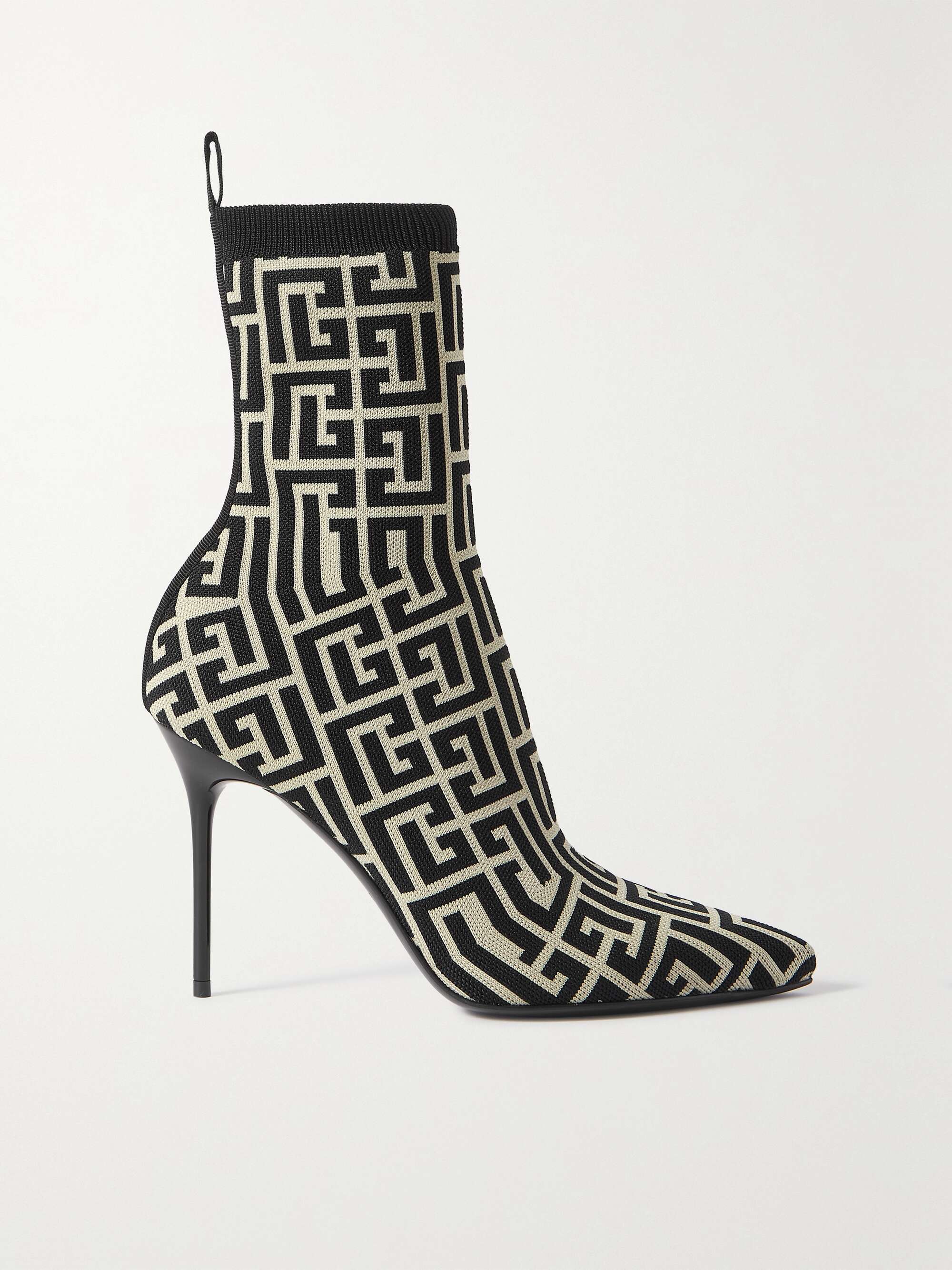 stretch-knit ankle boots | BALMAIN 
