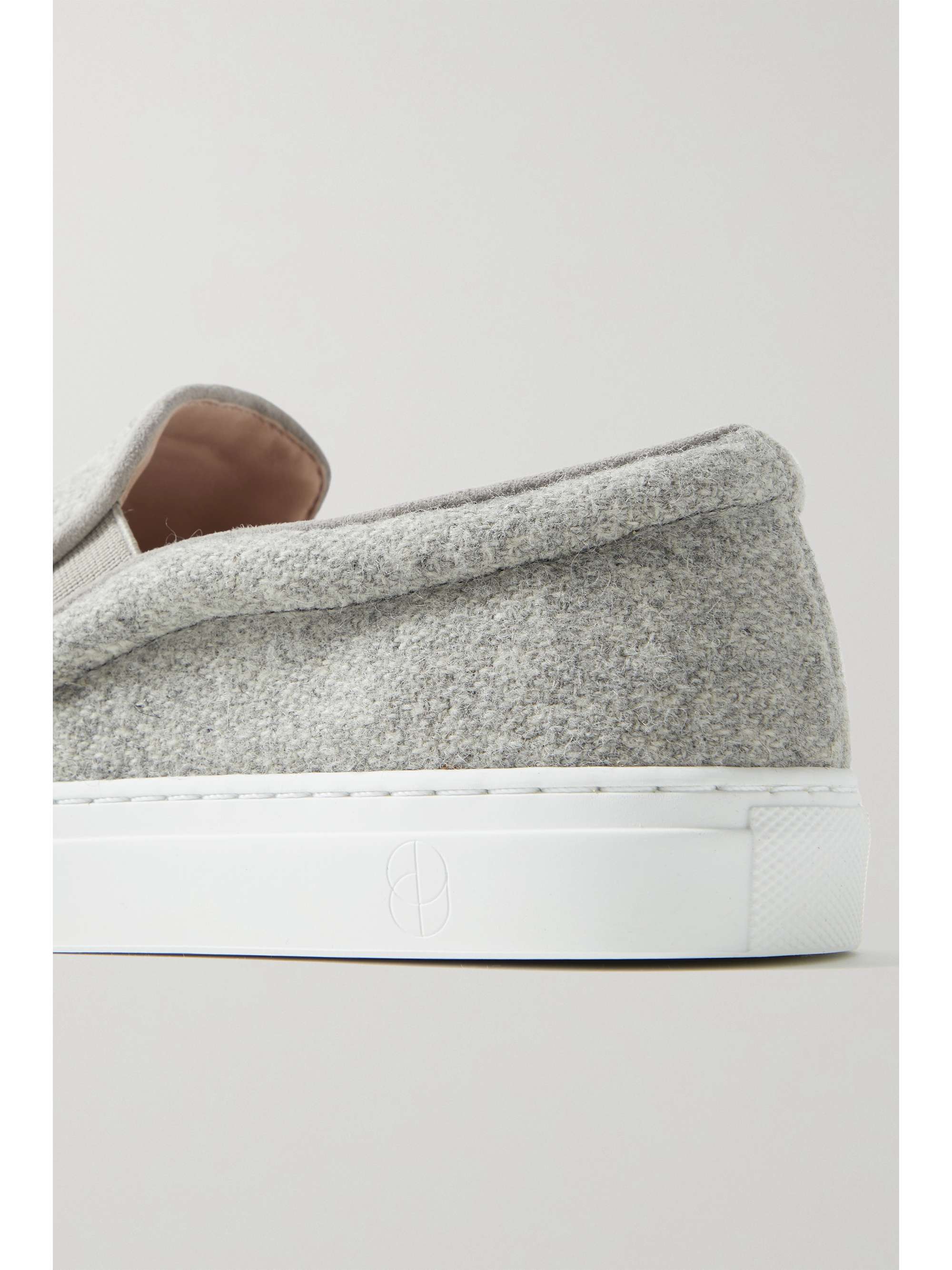 PORTE & PAIRE Canvas slip-on sneakers