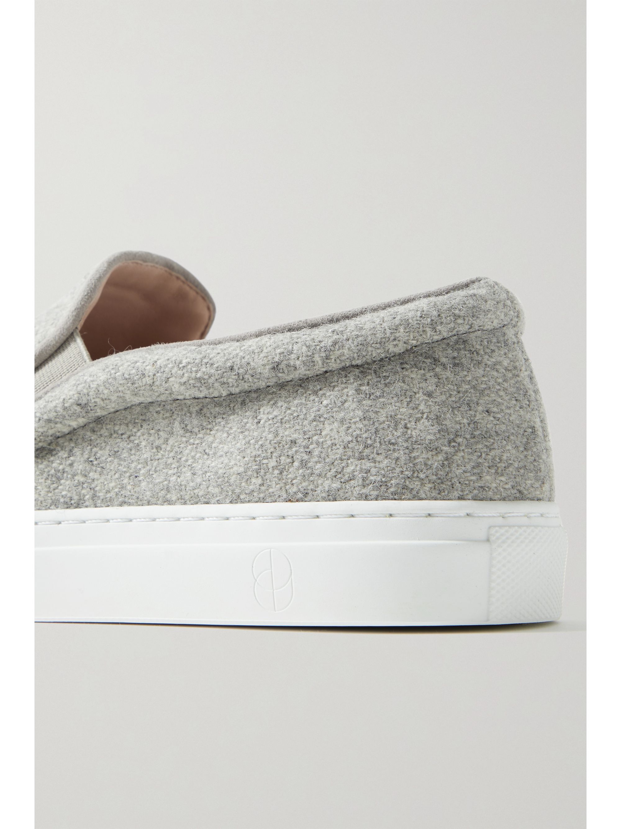 Gray slip on sneakers Clearance