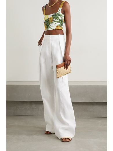 Jupe Oscar De La Renta Verte à Volants - Neuve Avec étiquettes, Taille 8