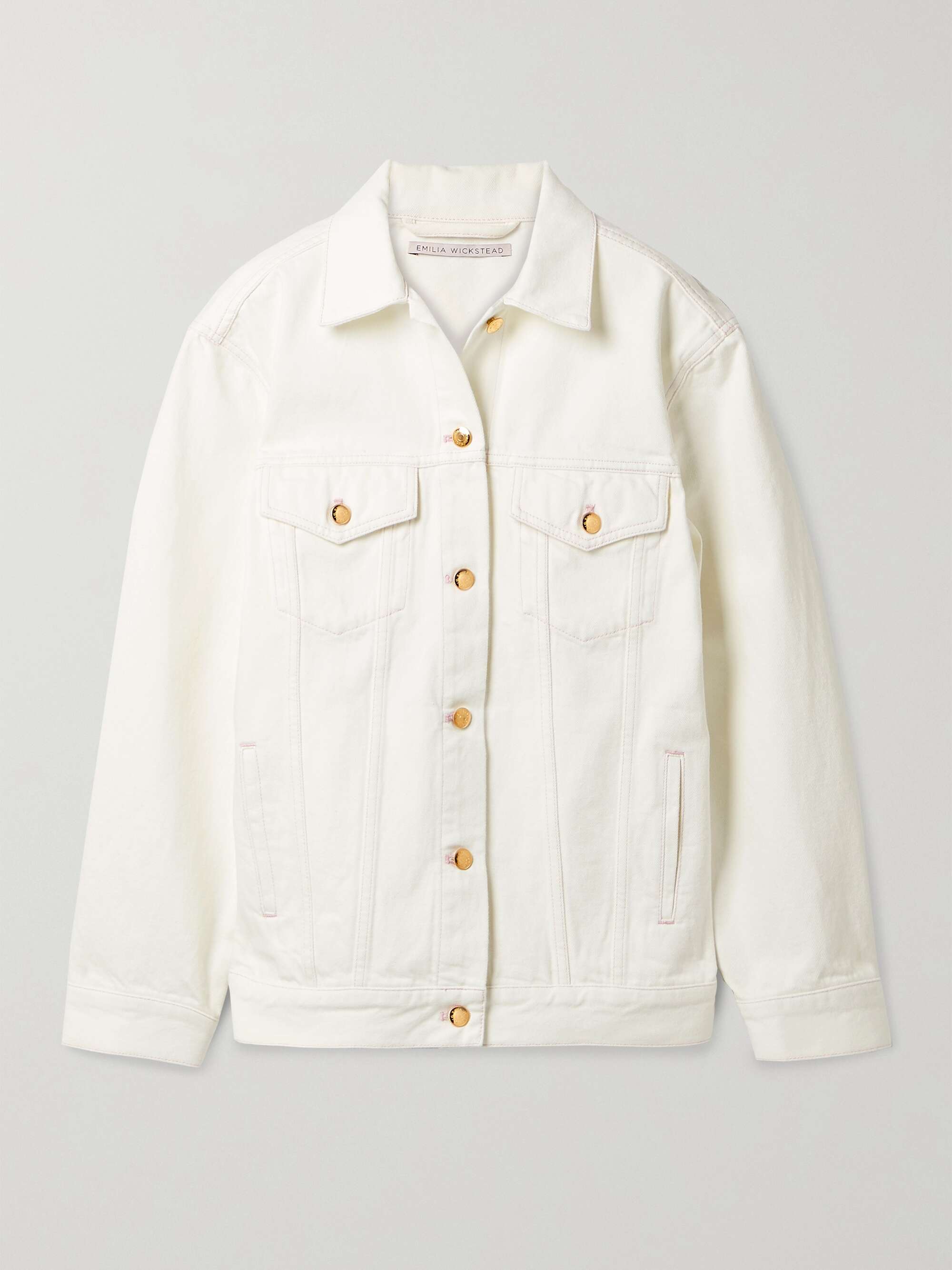 White Denisa denim jacket | EMILIA 