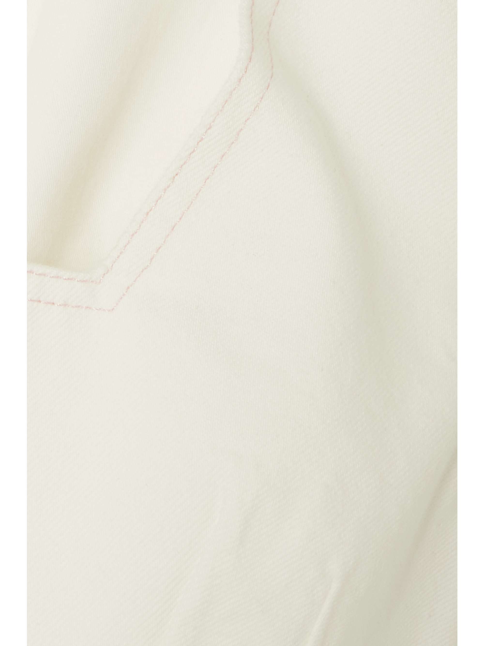 EMILIA WICKSTEAD Saffa cropped denim top