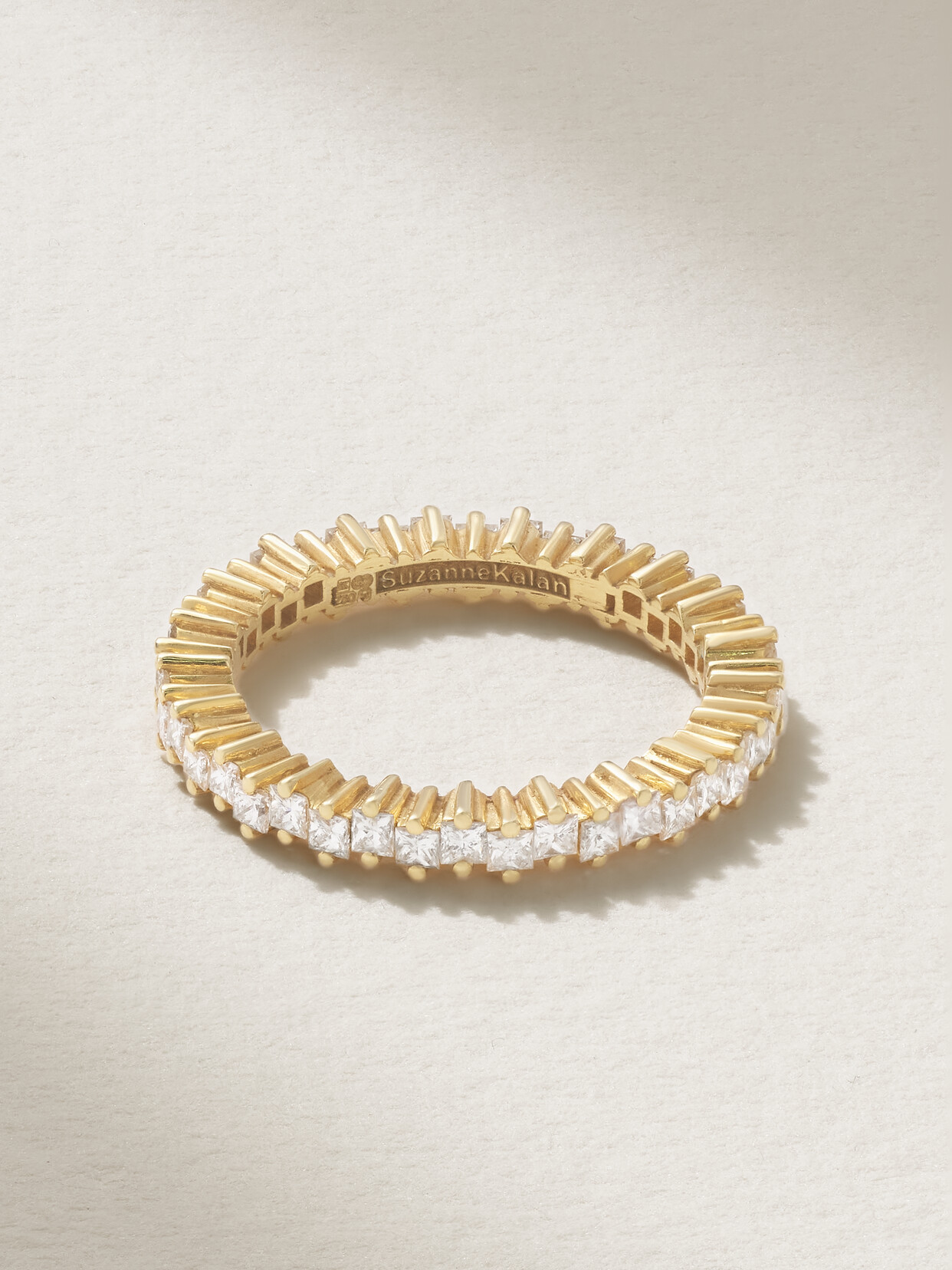 Suzanne Kalan 18-karat Gold Diamond Ring - 7