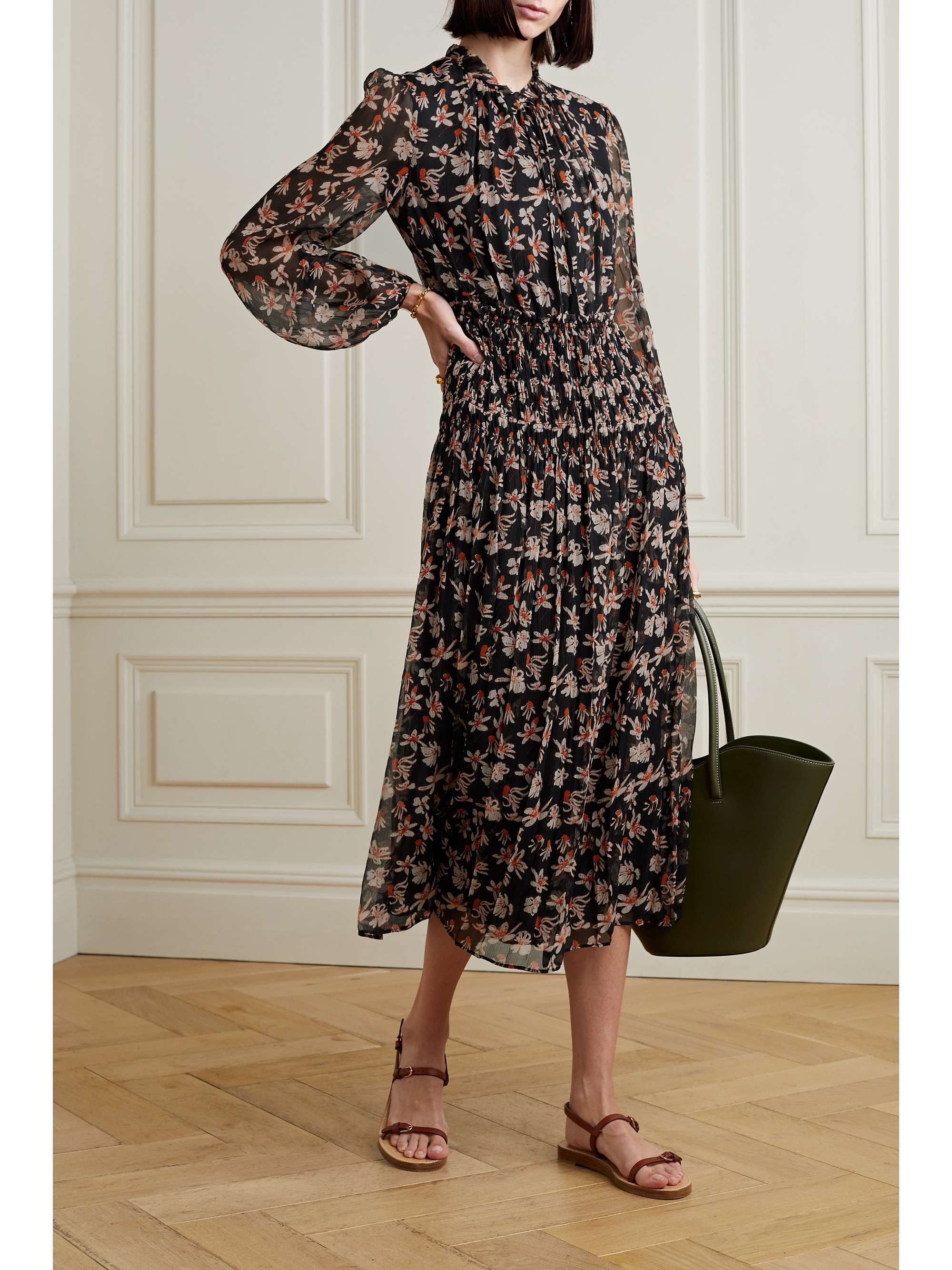 silk and net dresses