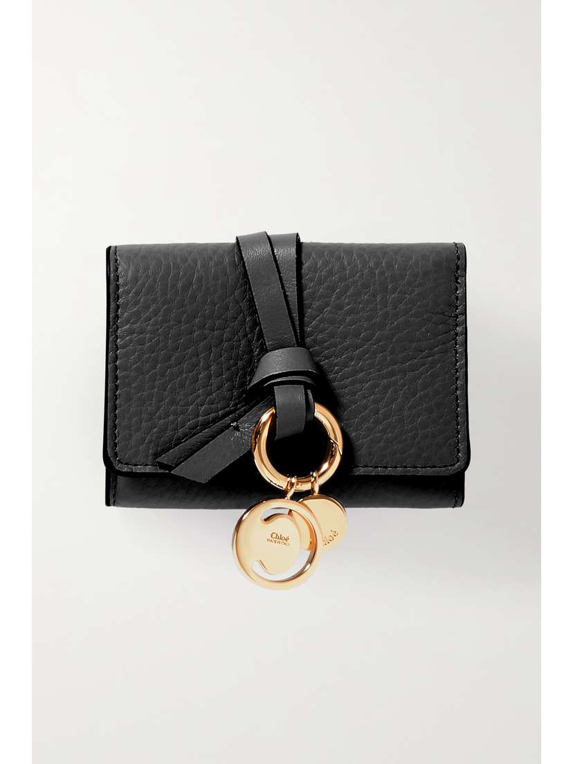 Chloé Alphabet Textured-leather Wallet