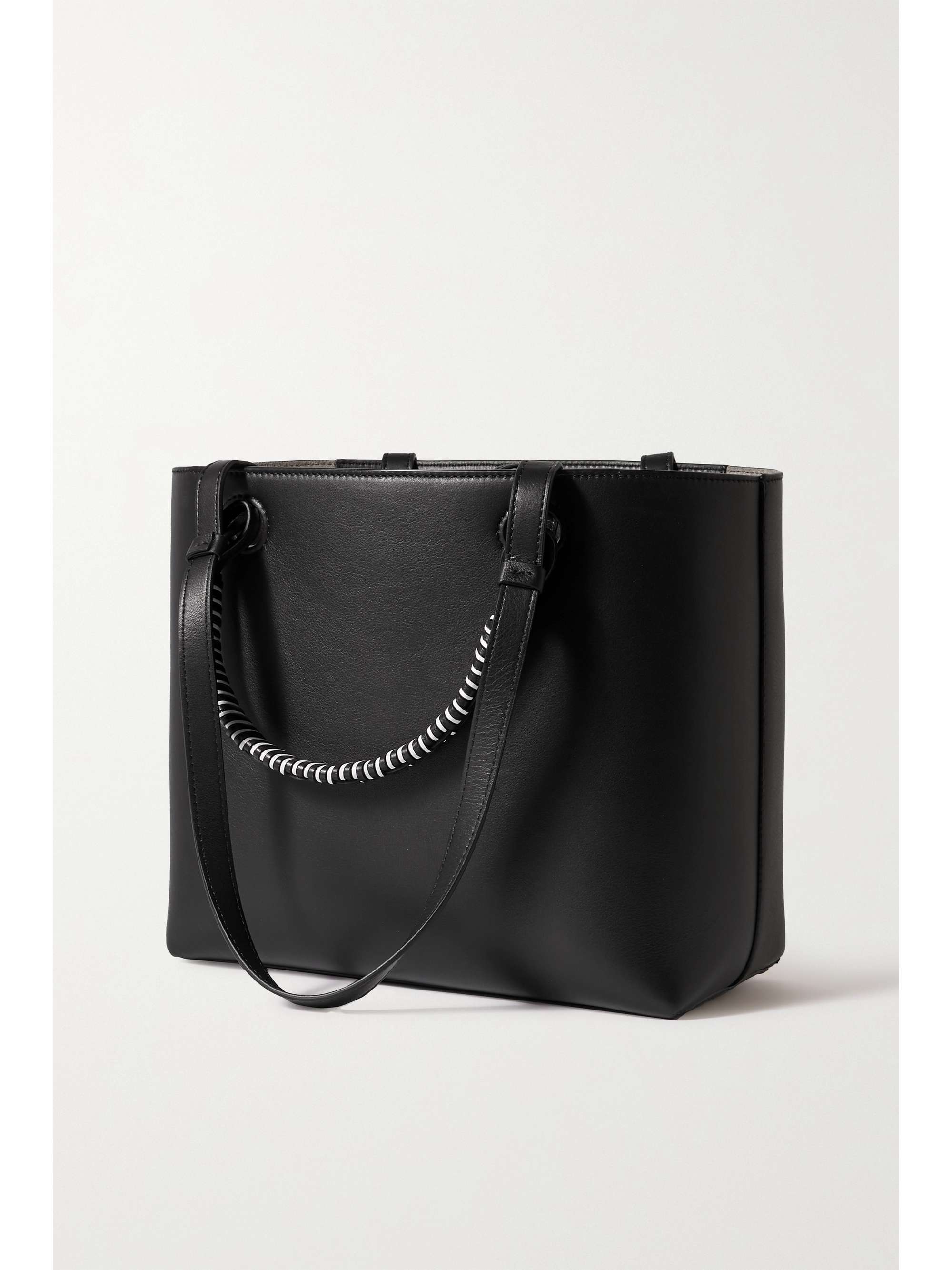 LOEWE Anagram small debossed printed leather tote