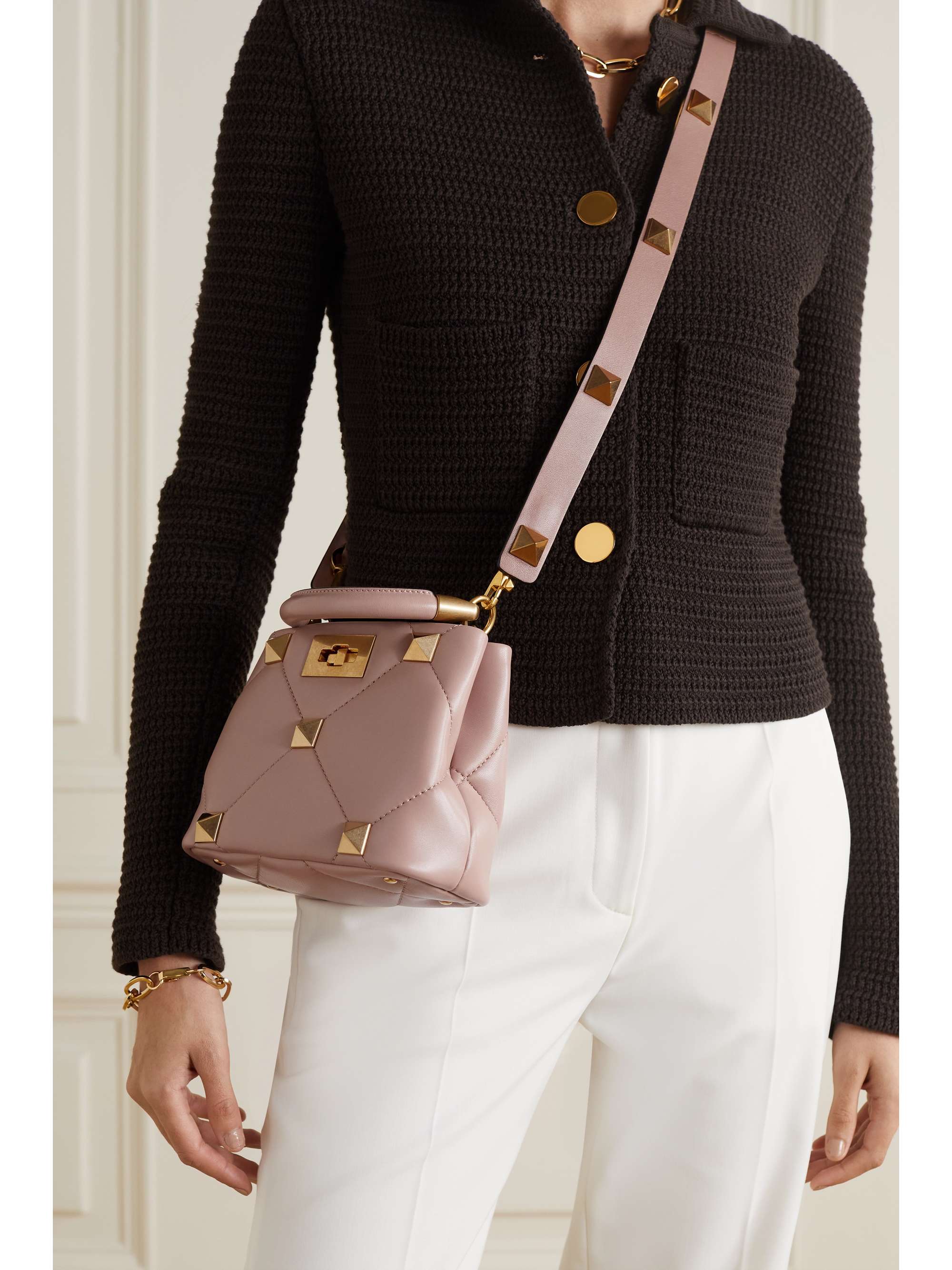 valentino mini stud bag