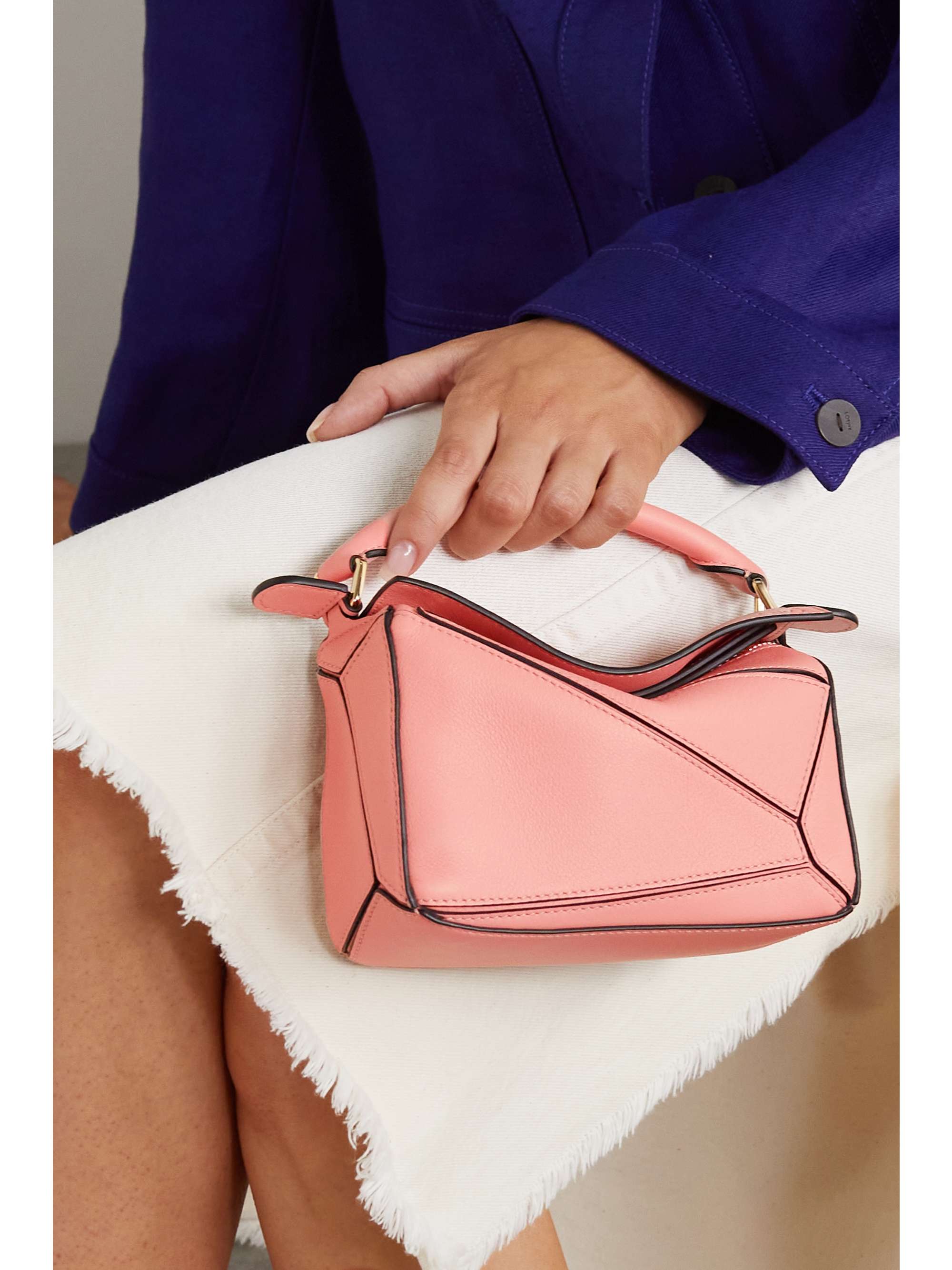 loewe puzzle bag pink