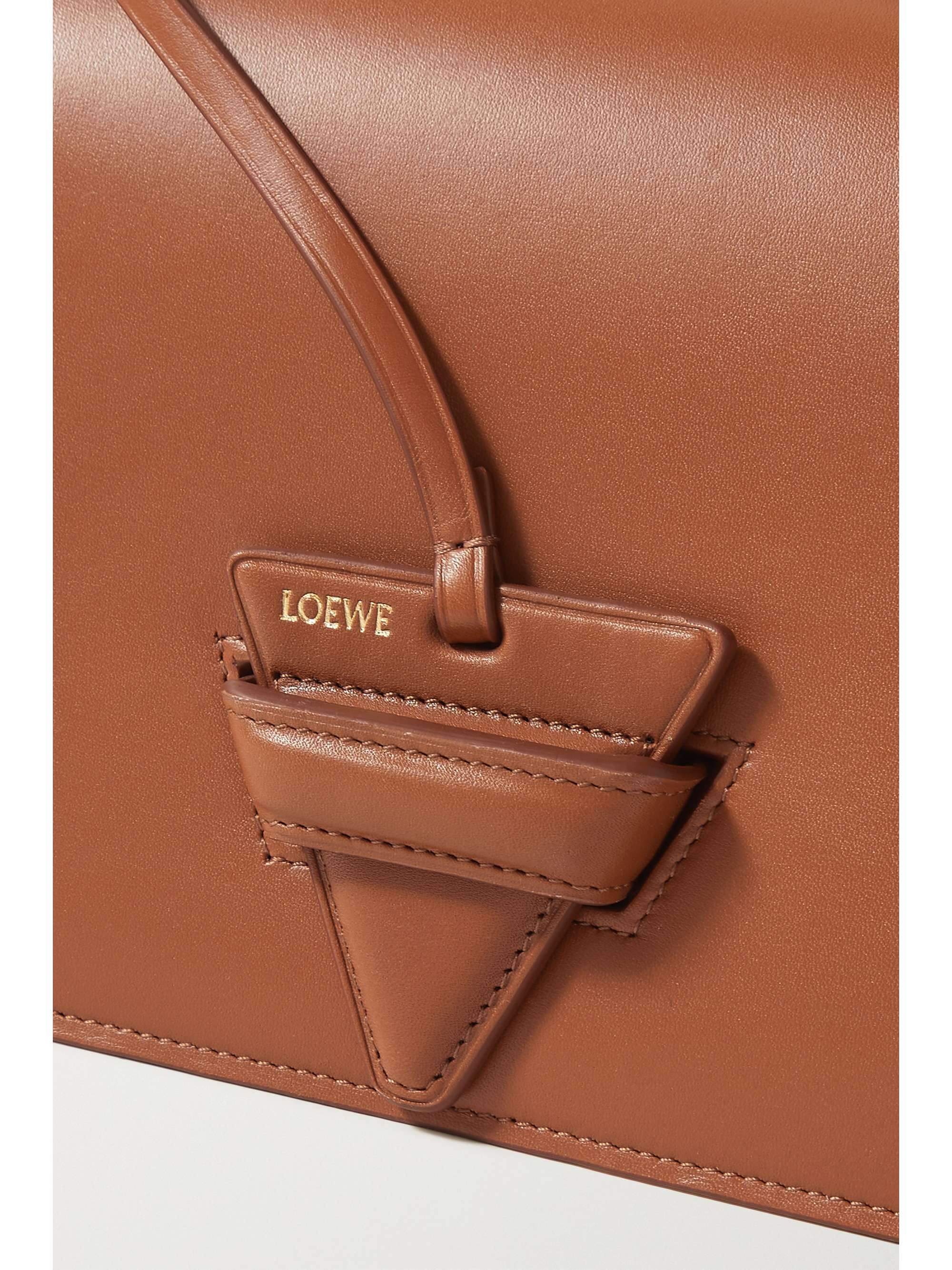 LOEWE Barcelona leather shoulder bag NETAPORTER
