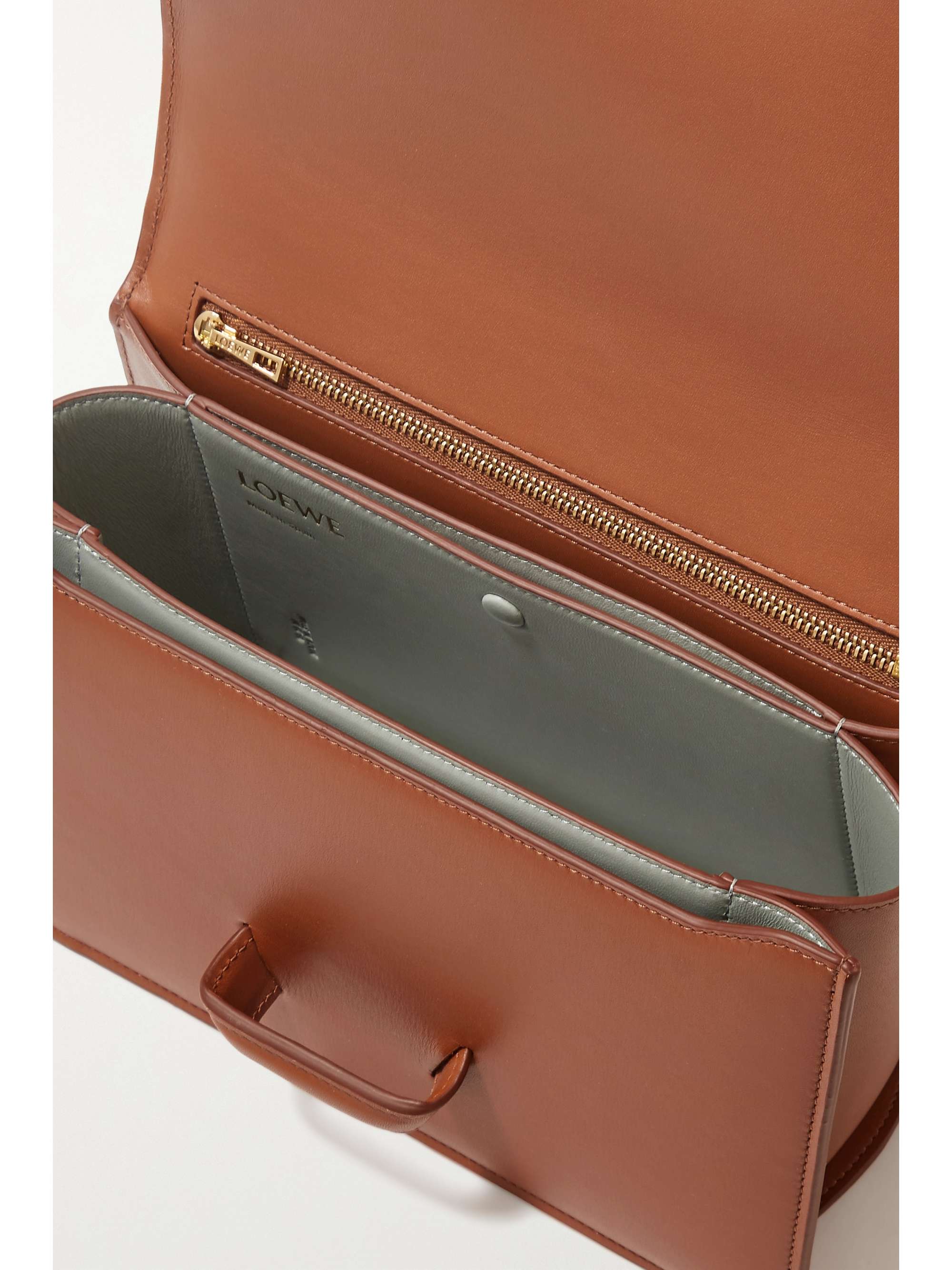 LOEWE Barcelona leather shoulder bag NETAPORTER