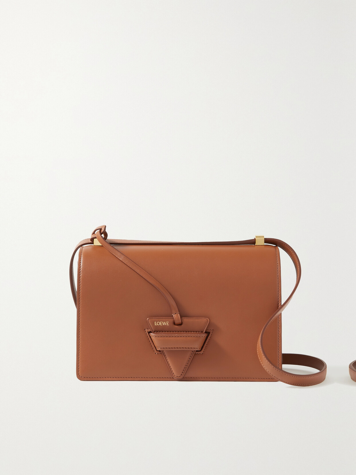 Loewe Barcelona Leather Shoulder Bag