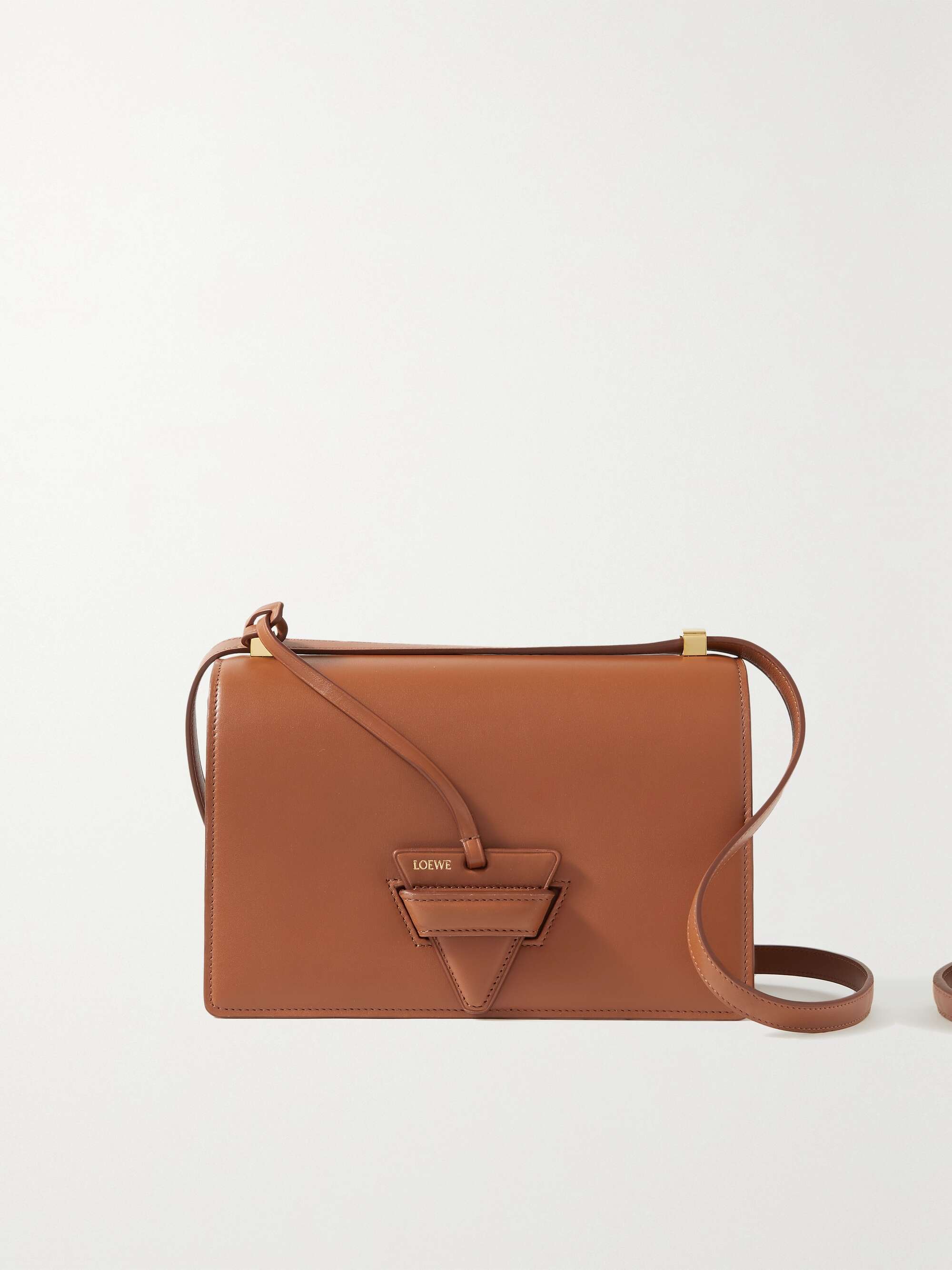 LOEWE Barcelona leather shoulder bag | NET-A-PORTER
