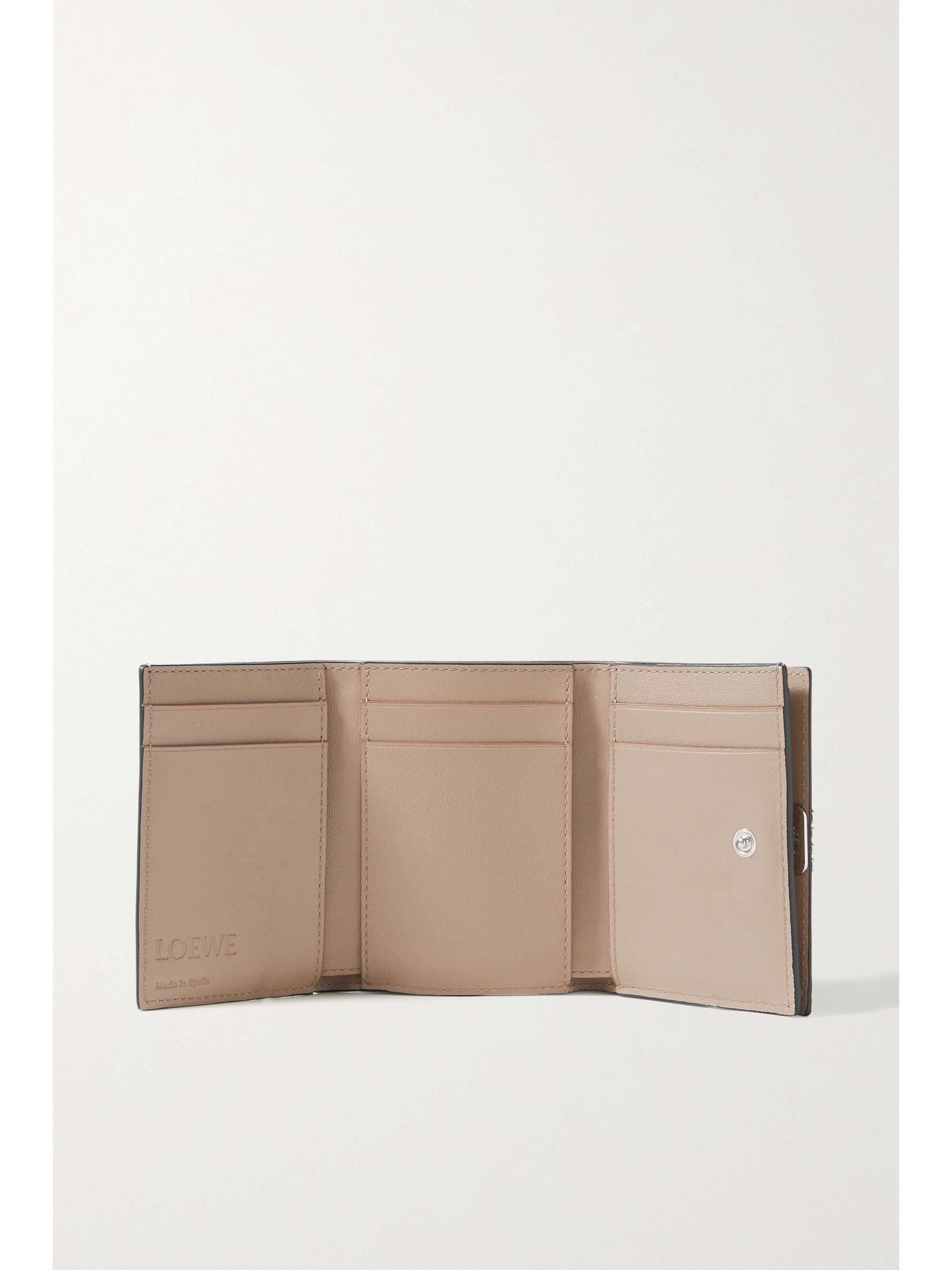 LOEWE Anagram textured-leather wallet