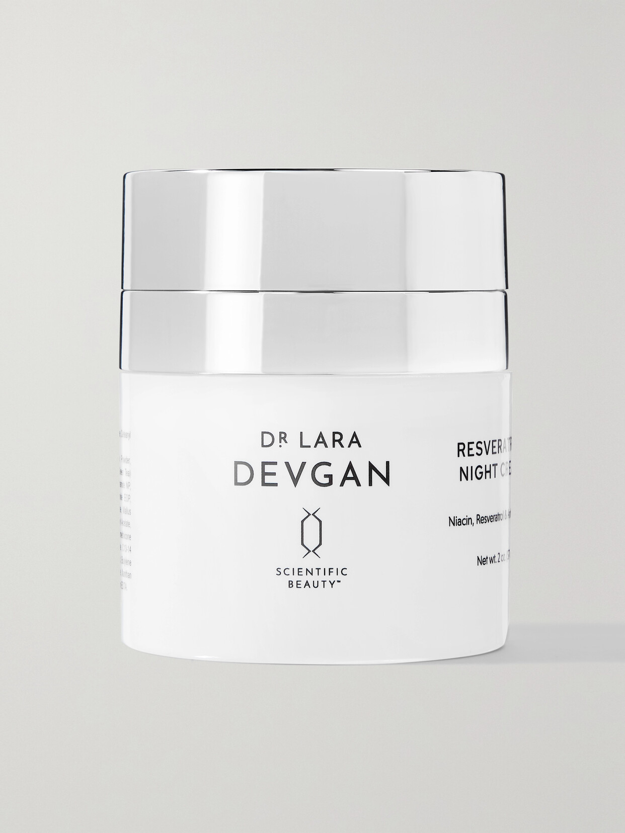 Dr Lara Devgan Resveratrol Night Cream, 57g In Colorless