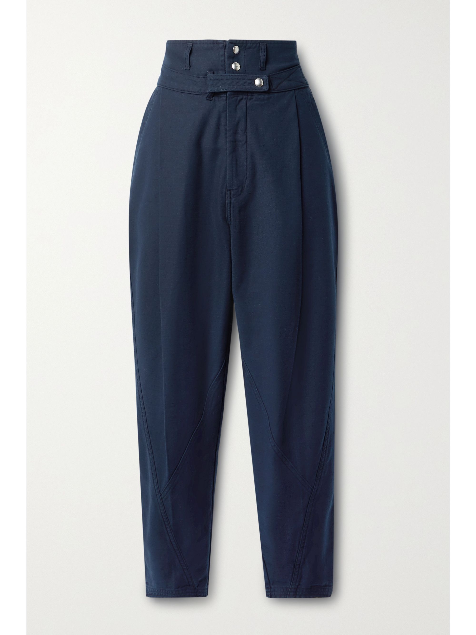 Blue tapered pants Clearance