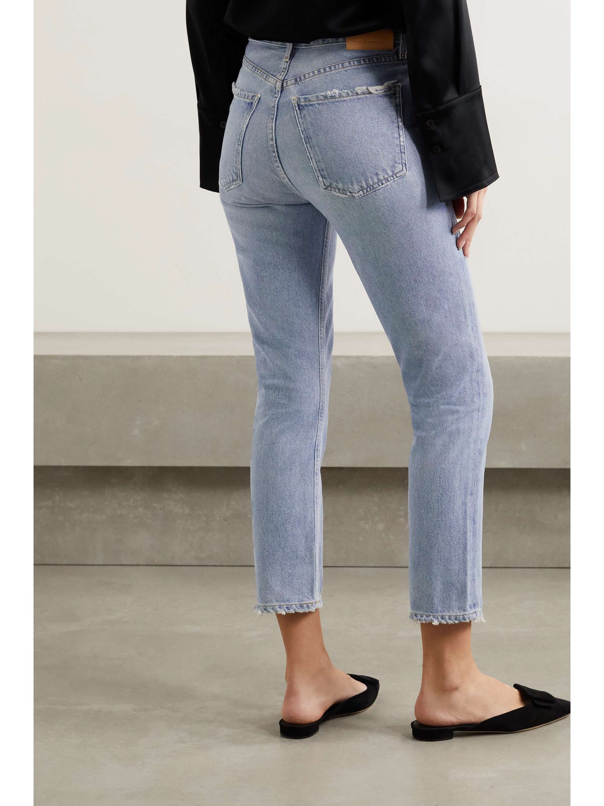 CITIZENS OF HUMANITY Charlotte high-rise straight-leg jeans