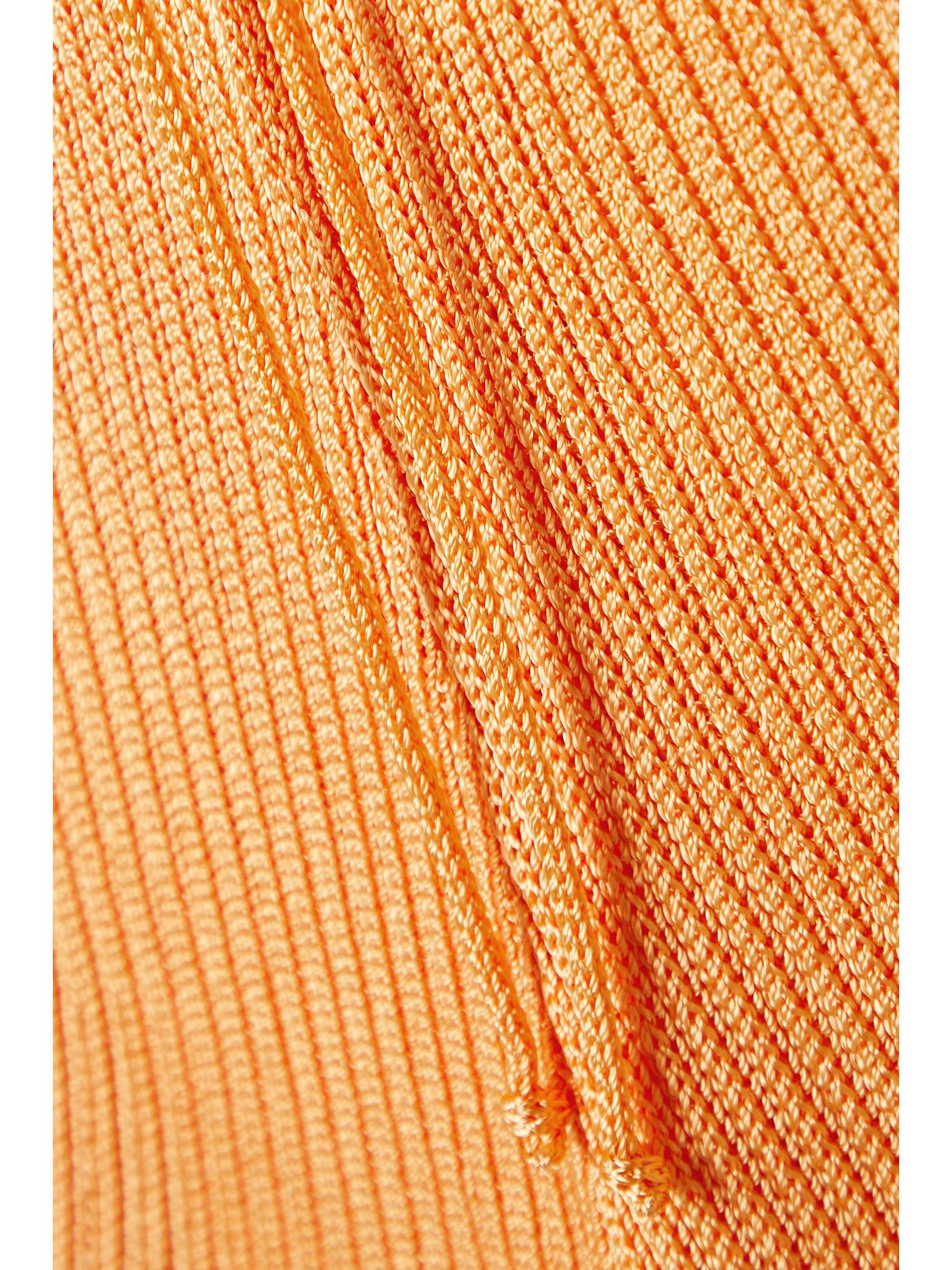 CALLE DEL MAR Ribbed-knit shorts