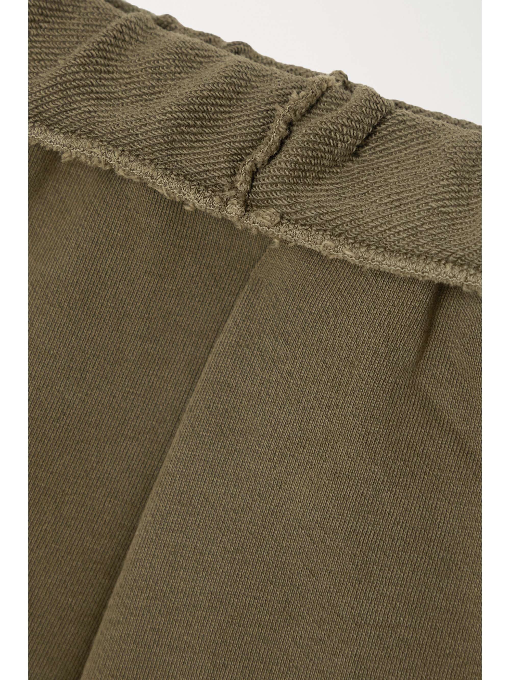 FRAME Organic cotton-terry shorts